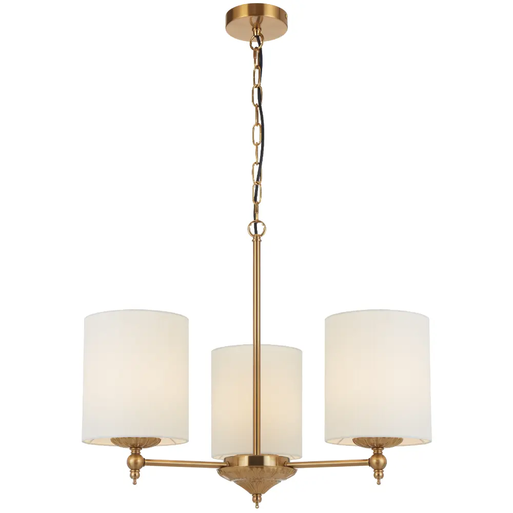 [ARGOS PE3-AGIV] ARGOS 3LT PENDANT 3x25wE27max D:650 H:280 CHAIN 2M (Ivory)