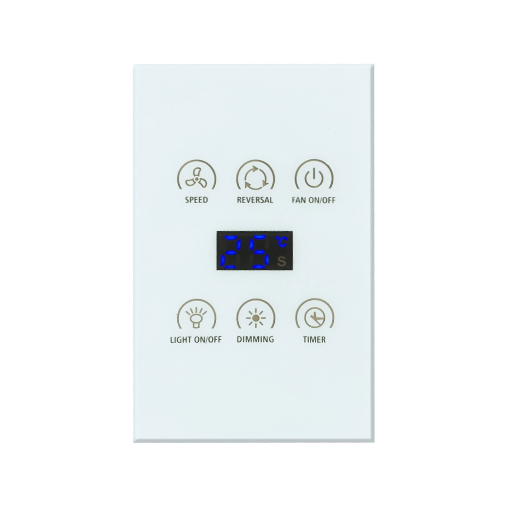 DC Wall Control for Domus Ceiling Fans