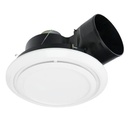 Fanco Luna Quiet Boost 250 Round Exhaust Fan With CCT LED Light