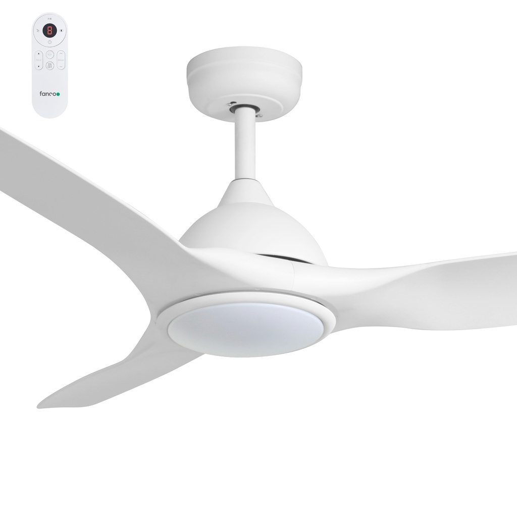 [280332] Fanco Horizon Smart High Airflow 52" DC Ceiling Fan with CCT LED Light & Remote