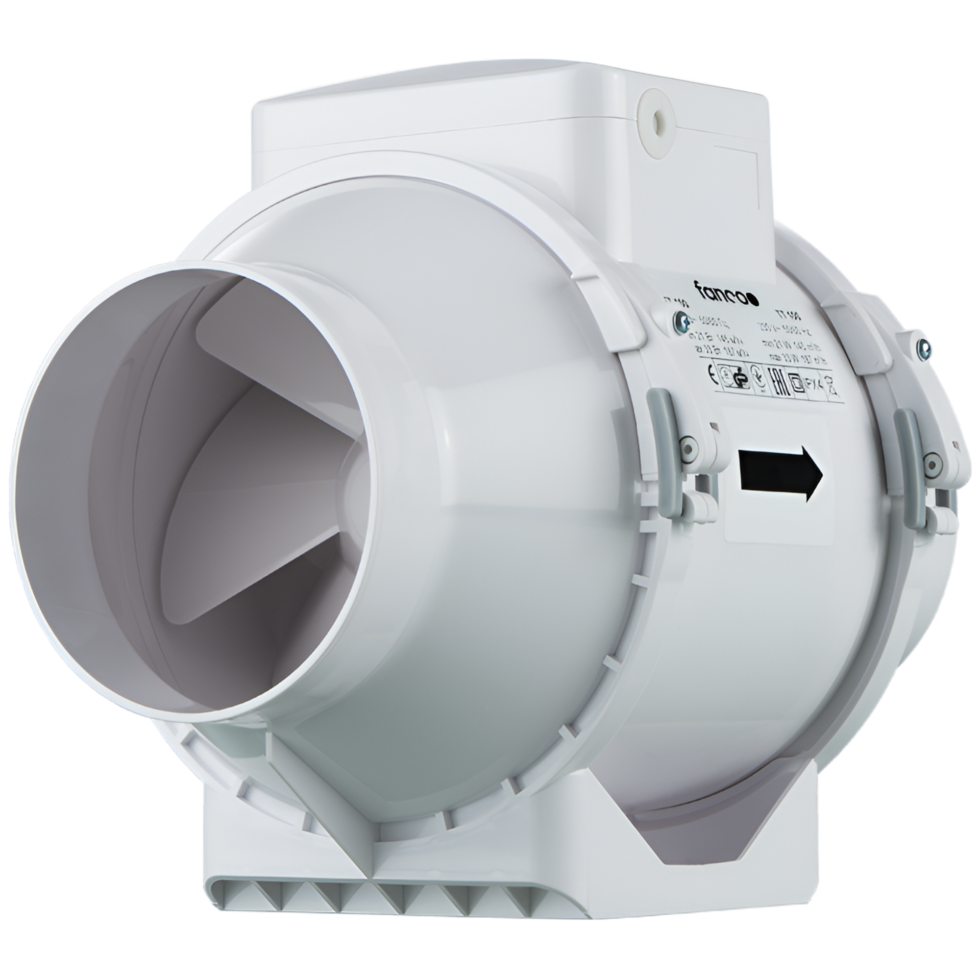 Fanco TT Mixflow Inline Exhaust Fan