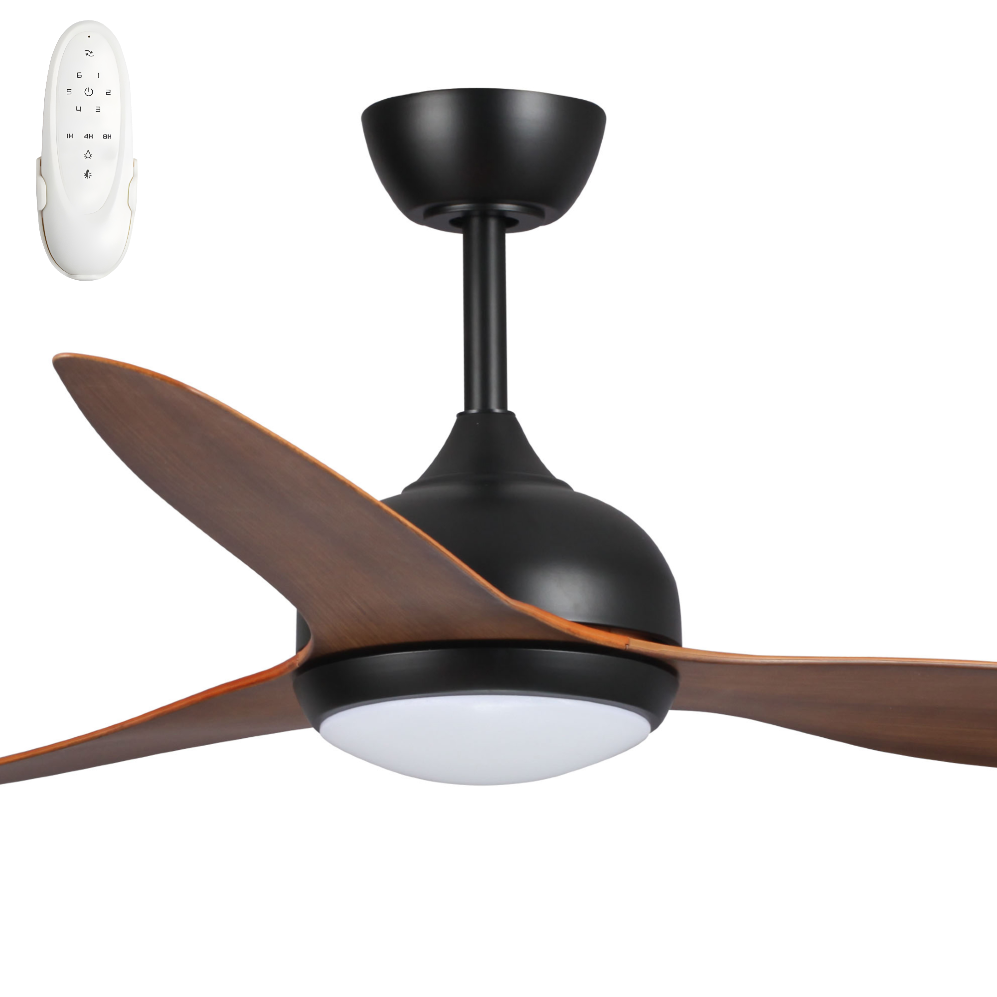 Fanco Eco Style 60" DC Indoor/Outdoor Ceiling Fan with 24W CCT LED Light and Remote