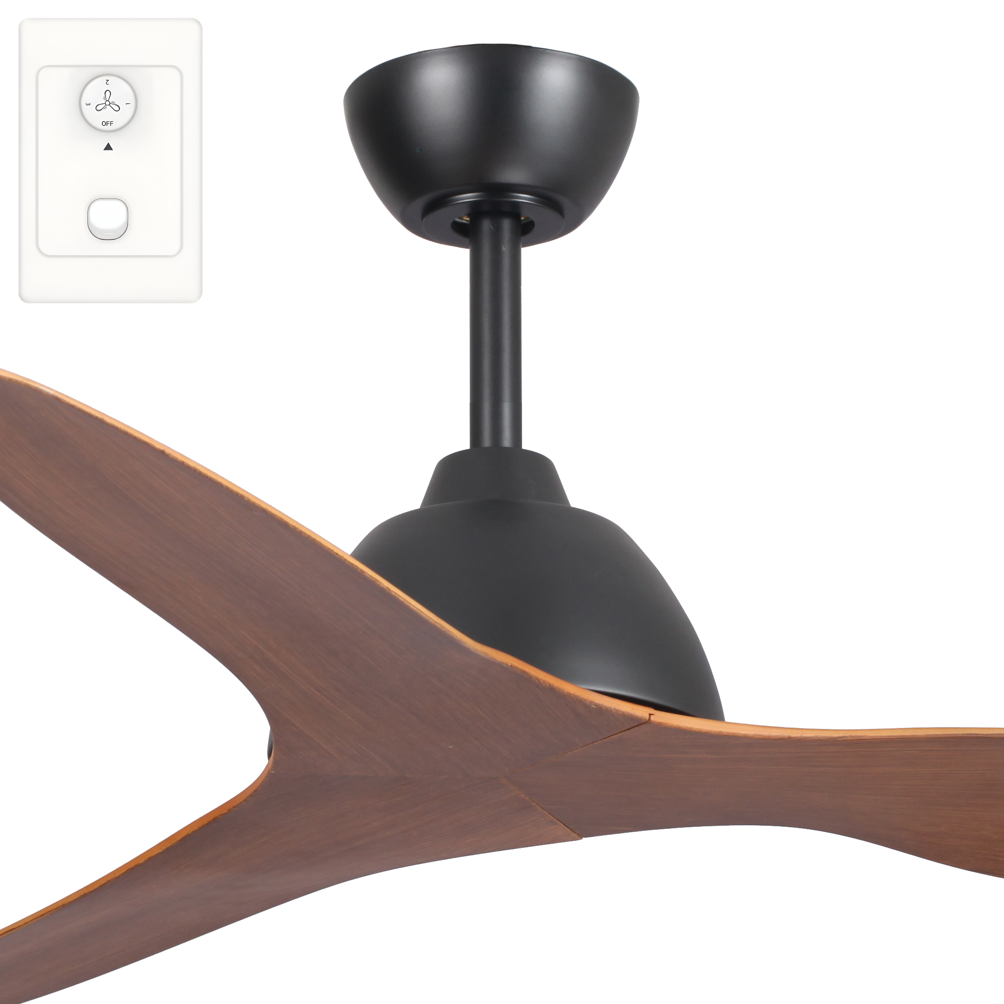 Fanco Breeze 52" AC Ceiling Fan with Wall Controller