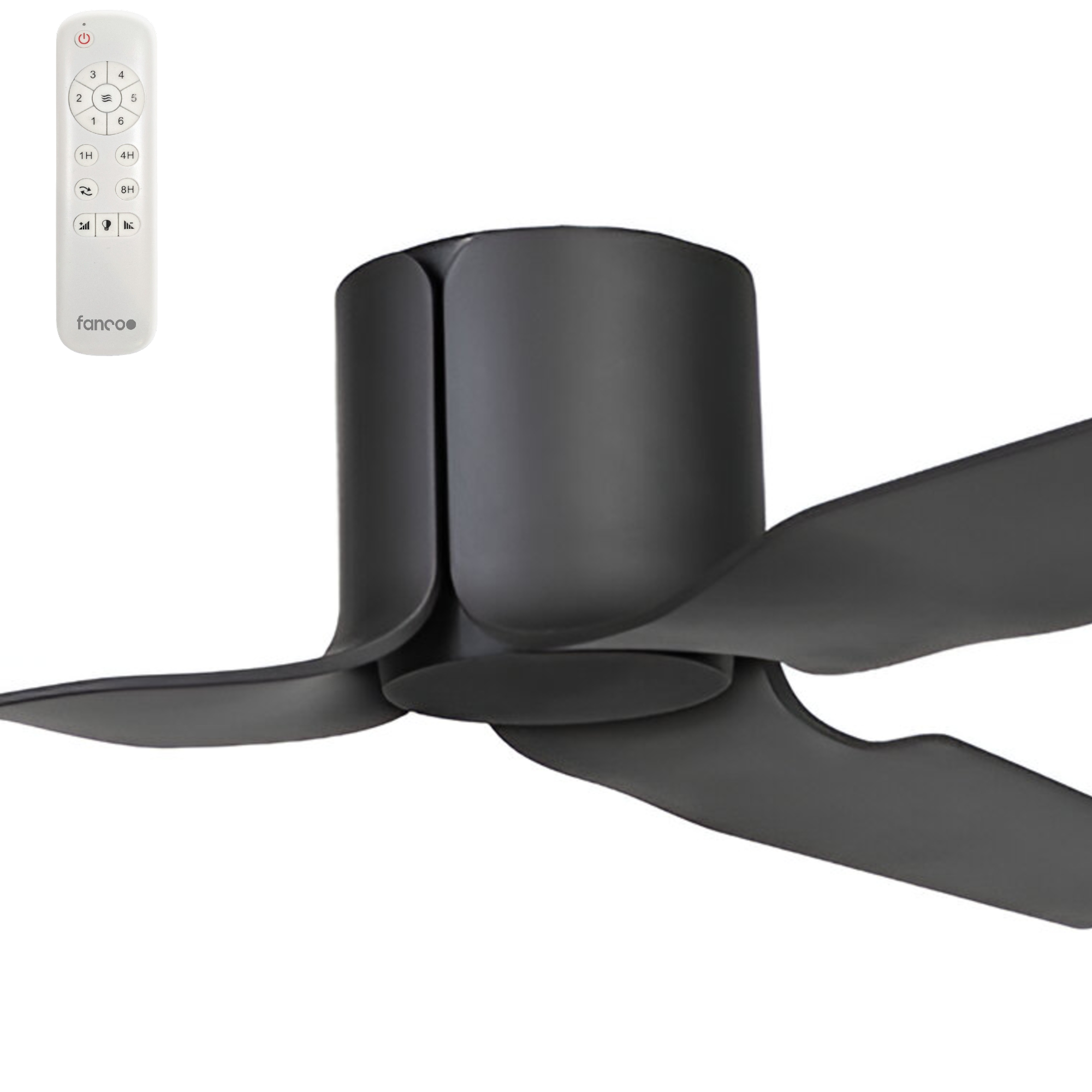 Fanco Flow 52" Low Profile DC Ceiling Fan with Remote