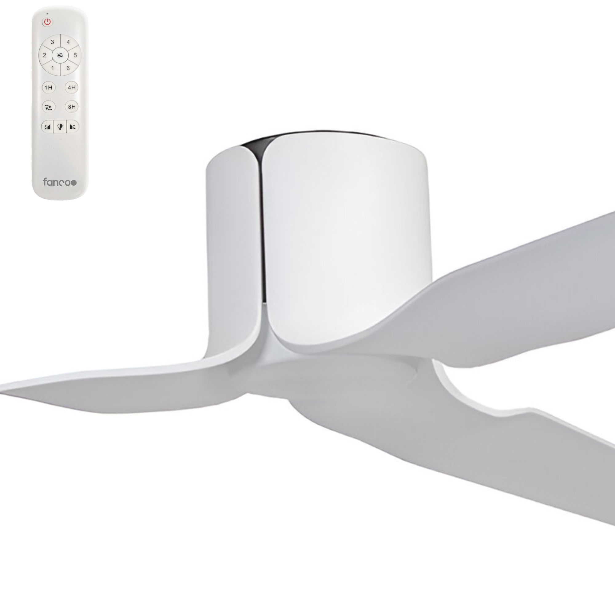 Fanco Flow 52" Low Profile DC Ceiling Fan with Remote