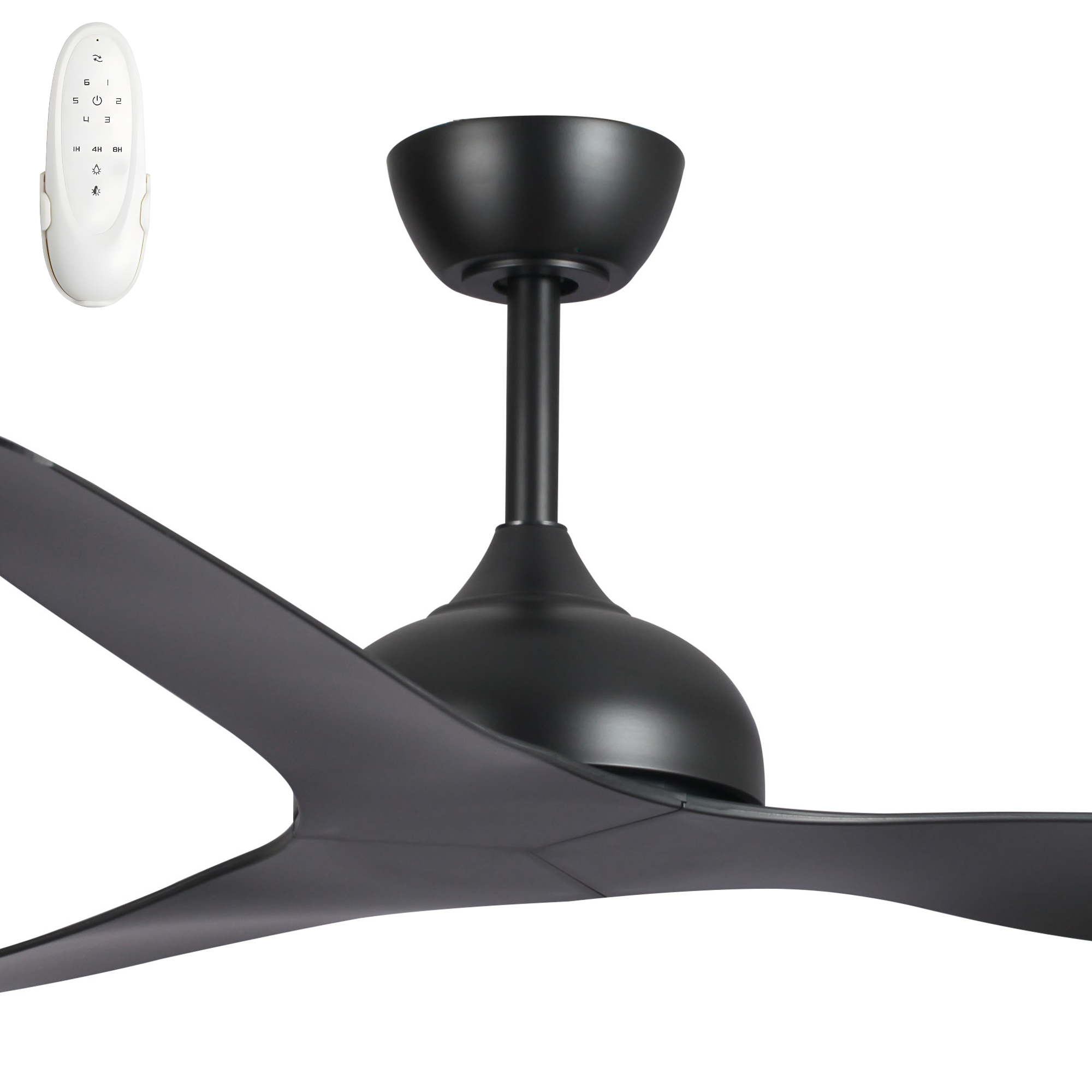 Fanco Eco Style 60" DC Indoor/Outdoor Ceiling Fan with Remote