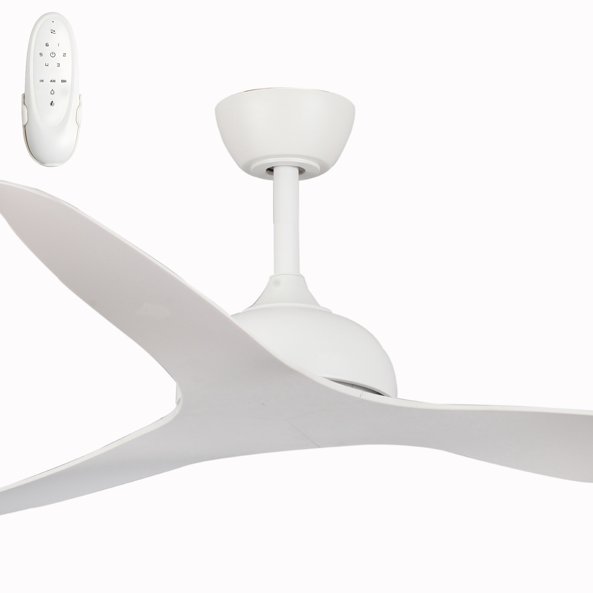 Fanco Eco Style 60" DC Indoor/Outdoor Ceiling Fan with Remote