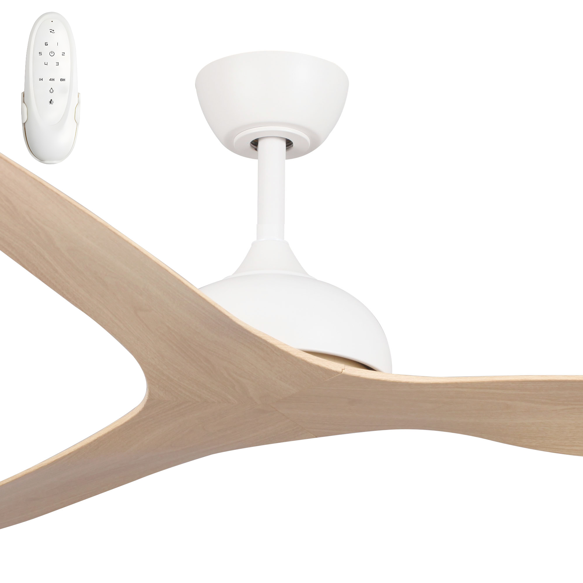 Fanco Eco Style 60" DC Indoor/Outdoor Ceiling Fan with Remote