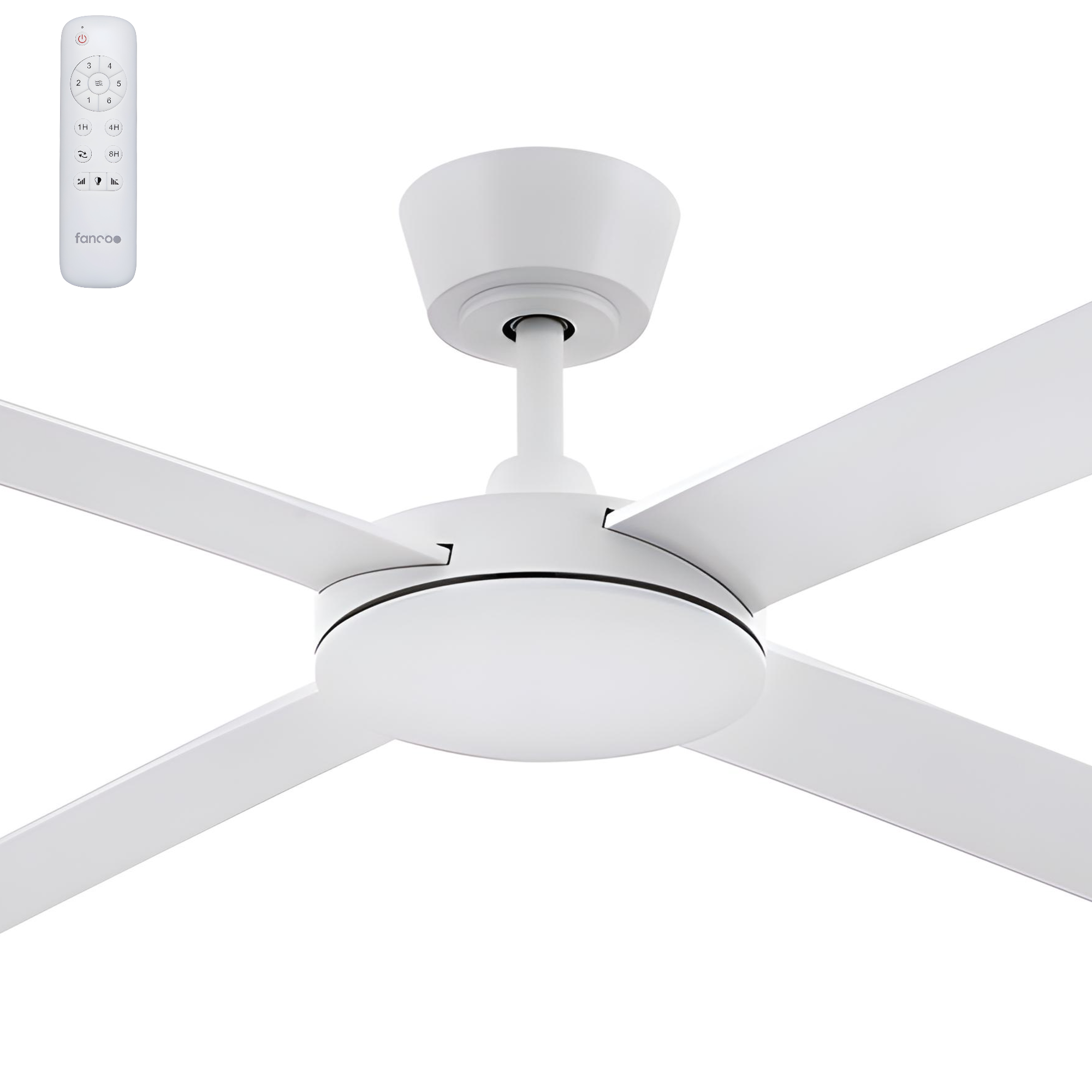 Fanco Eco Silent Pro 56" DC Ceiling Fan with Remote