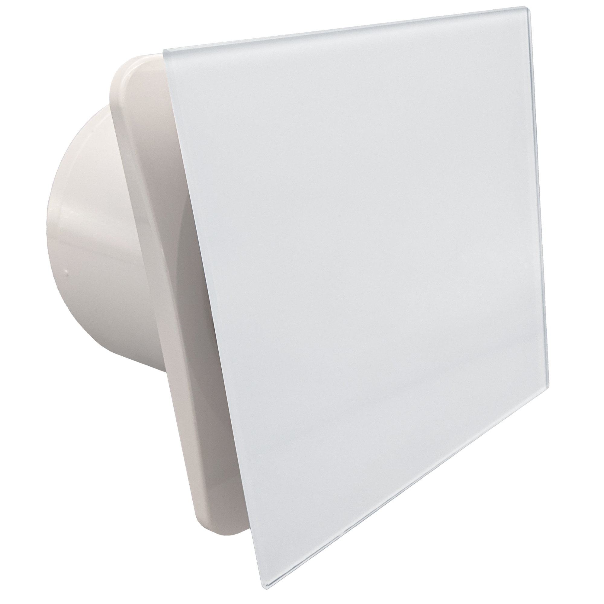 Fanco Dynamic 150 Square Wall/Ceiling Exhaust Fan with Glass Panel