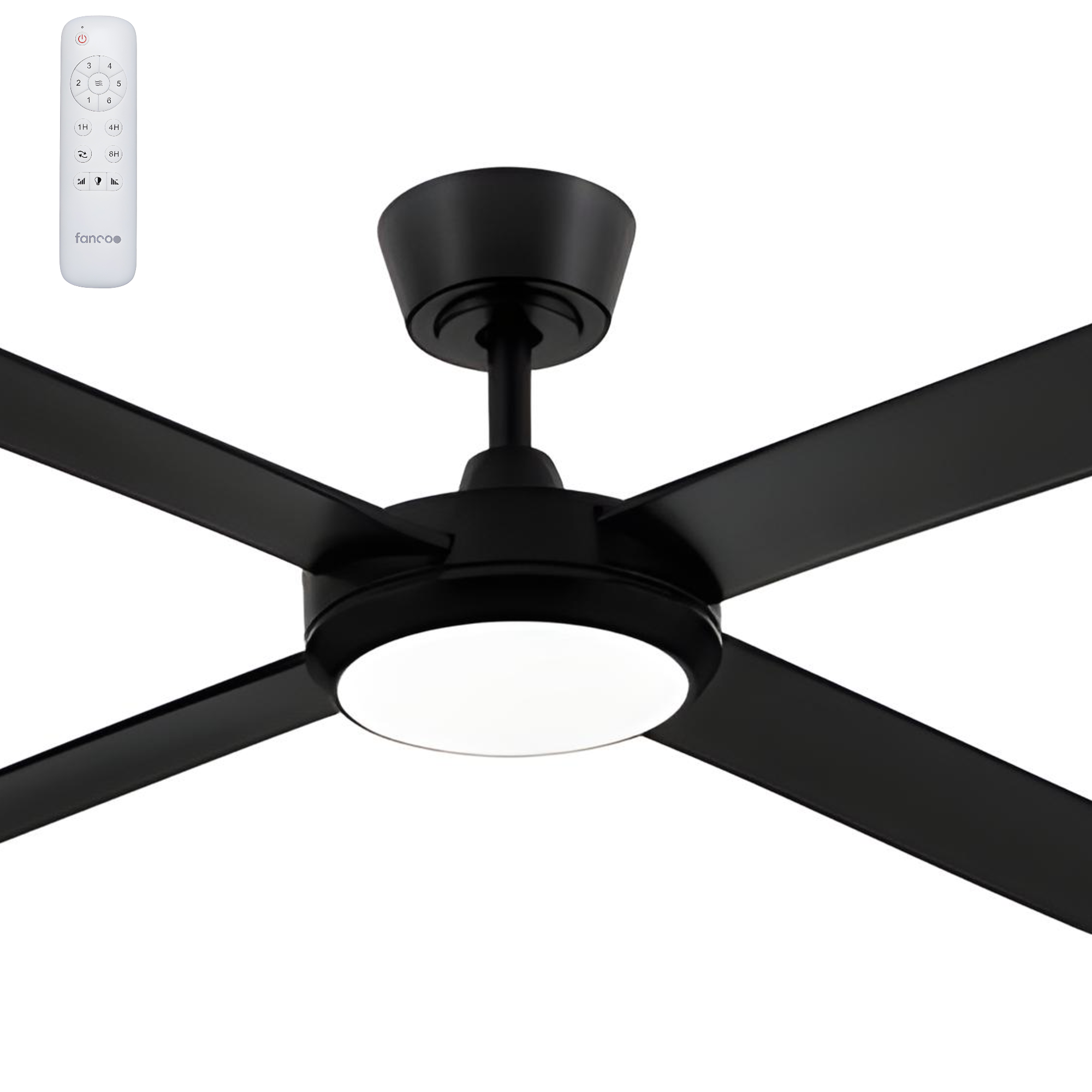 Fanco Eco Silent Pro 56" DC Ceiling Fan with 3CCT LED Light and Remote