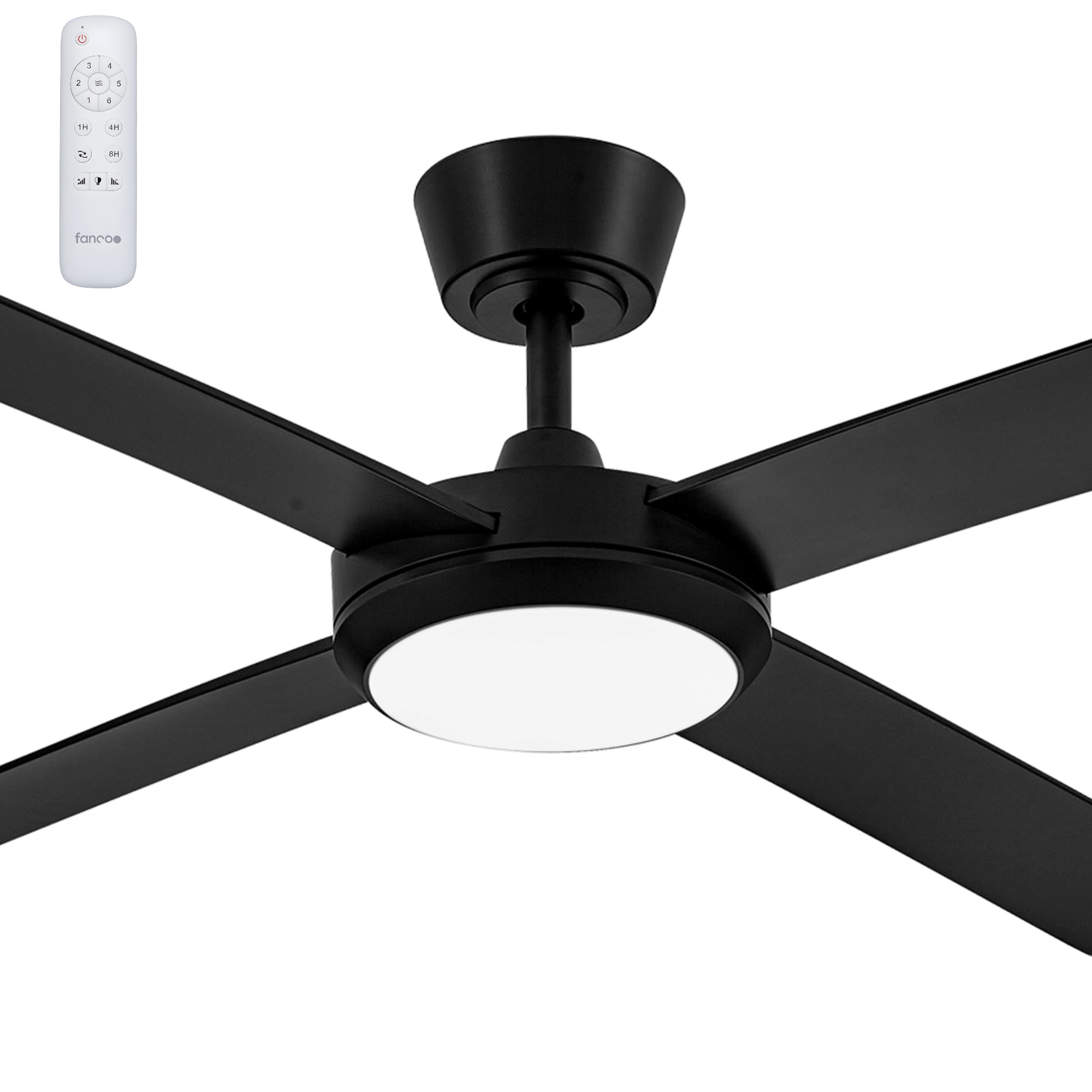 Fanco Eco Silent Pro 52" DC Ceiling Fan with 3CCT LED Light and Remote