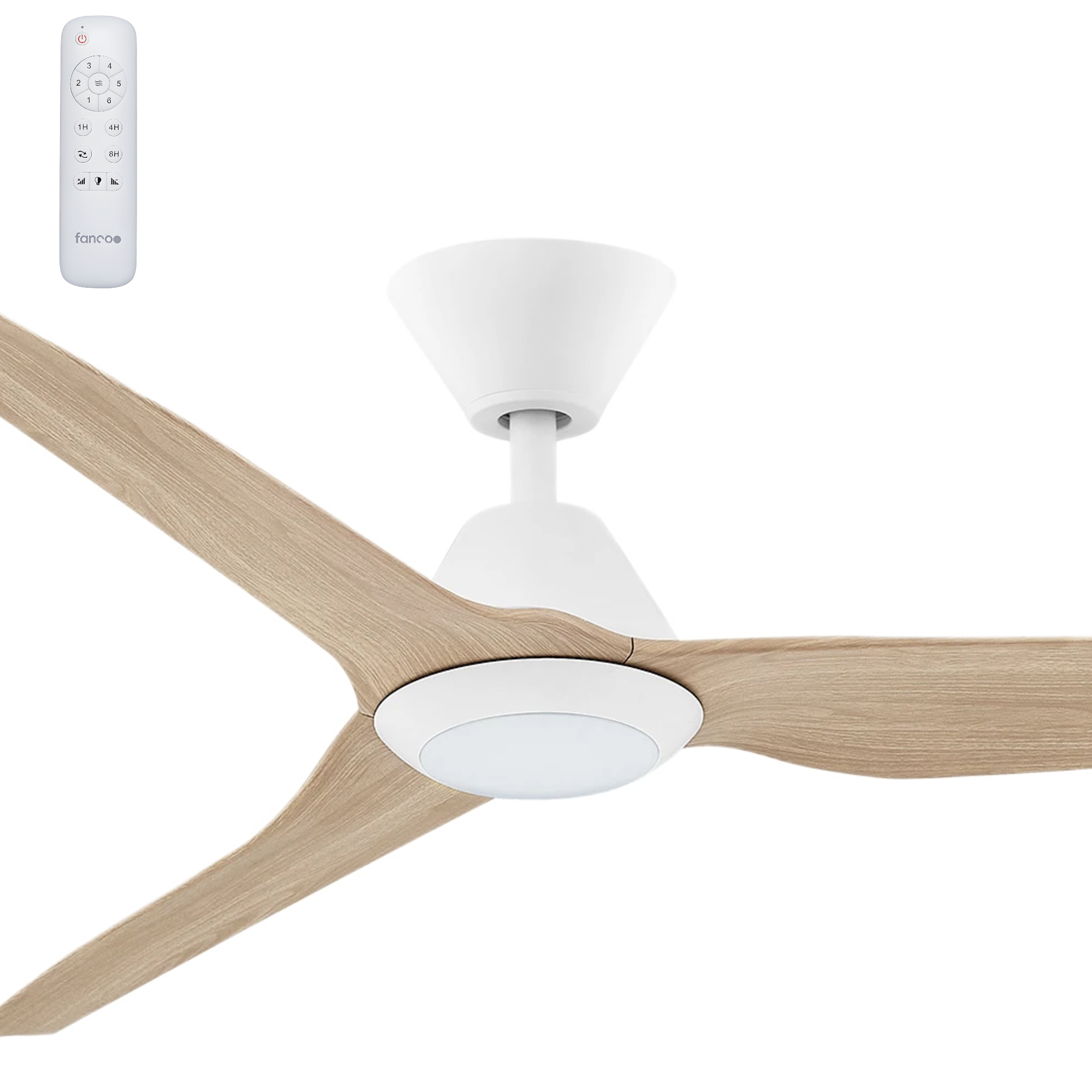 Fanco Infinity-iD V3 54" DC Ceiling Fan with 3CCT LED Light and Remote