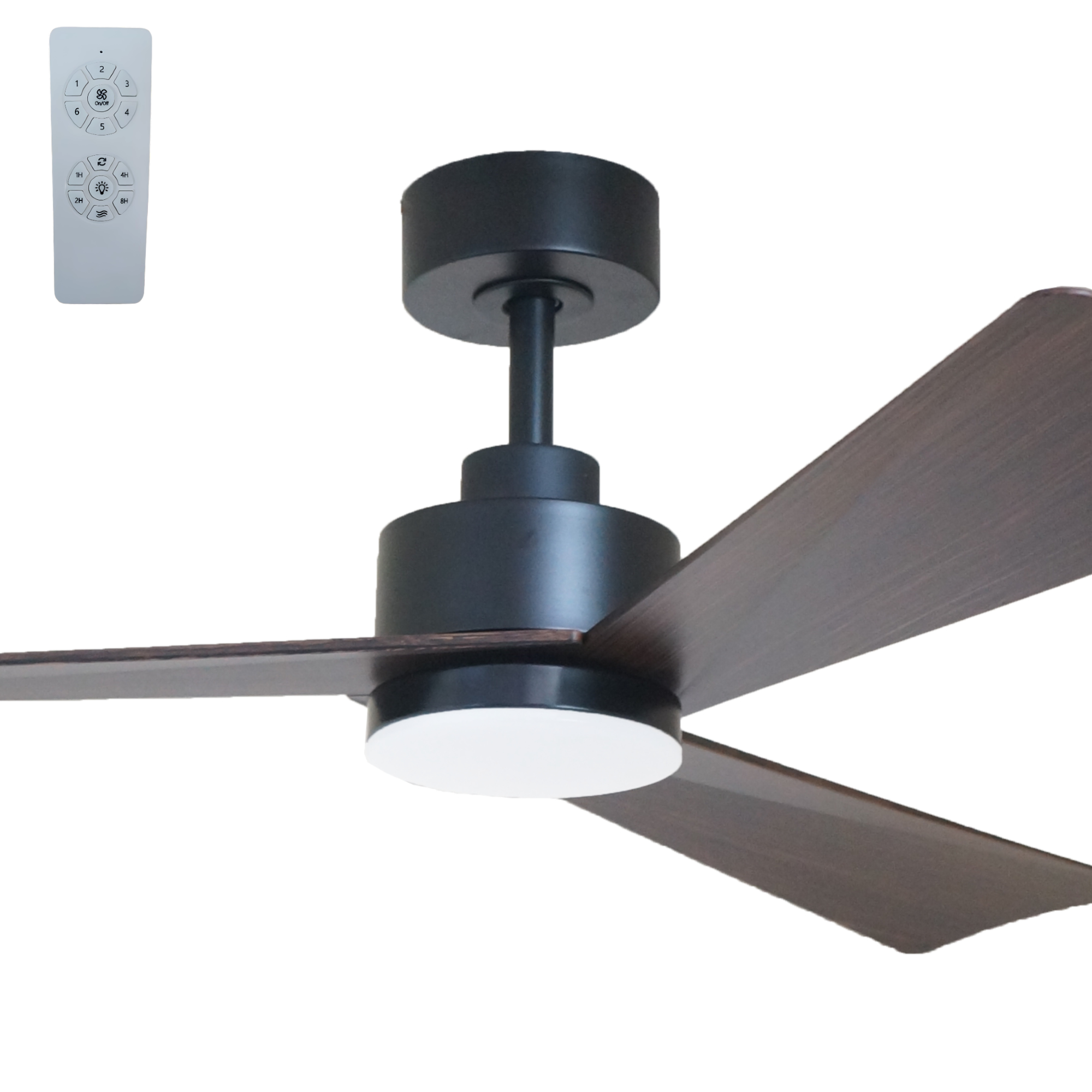 Vencha Bronte 52" DC Ceiling Fan with 20W CCT LED Light and Remote