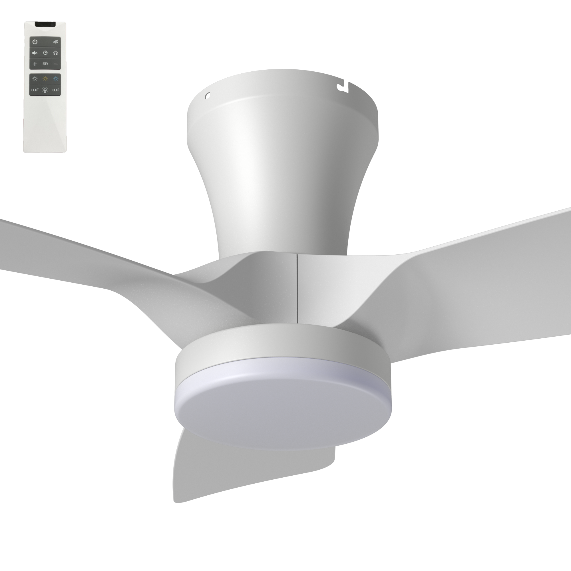 Vencha Kiwi 32" DC Ceiling Fan with 20W LED CCT Light and Remote