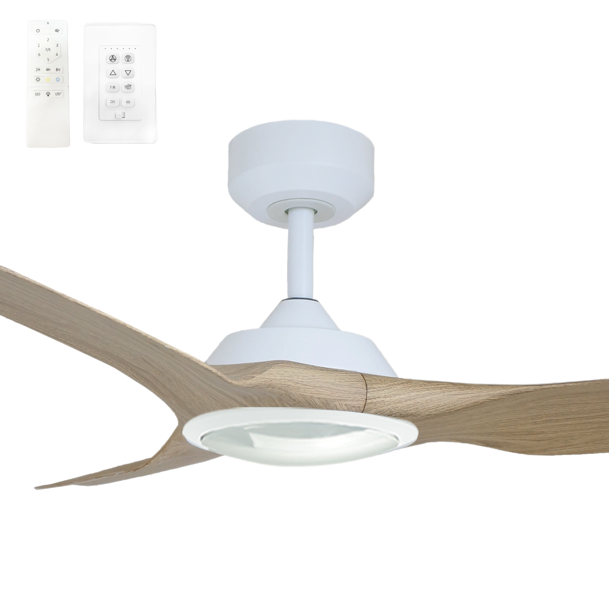 Vencha Raven RWS 46" DC Smart Ceiling Fan With Light Kit