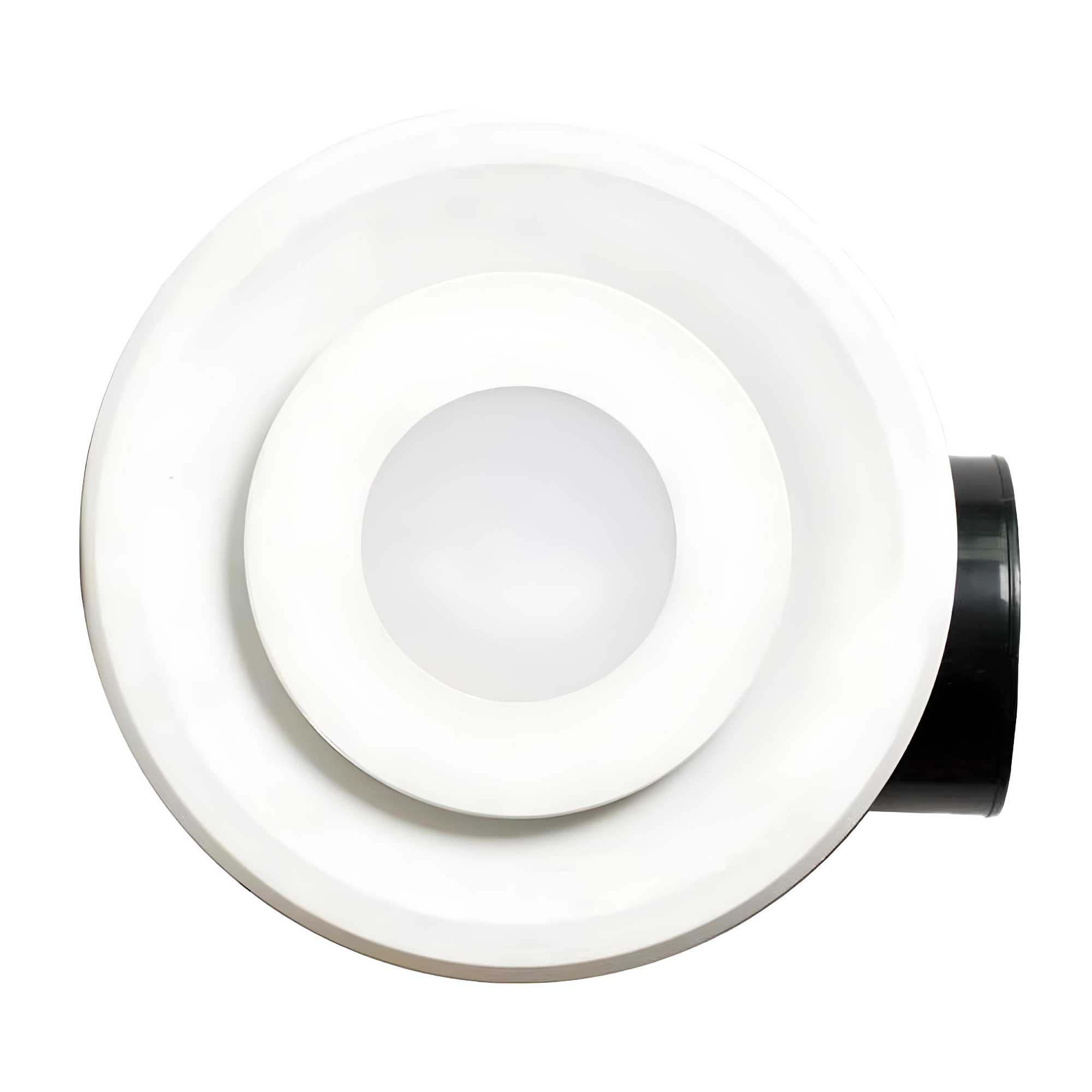 Vencha Extract Halo 2-in-1 Quiet EC Exhaust Fan with LED Light