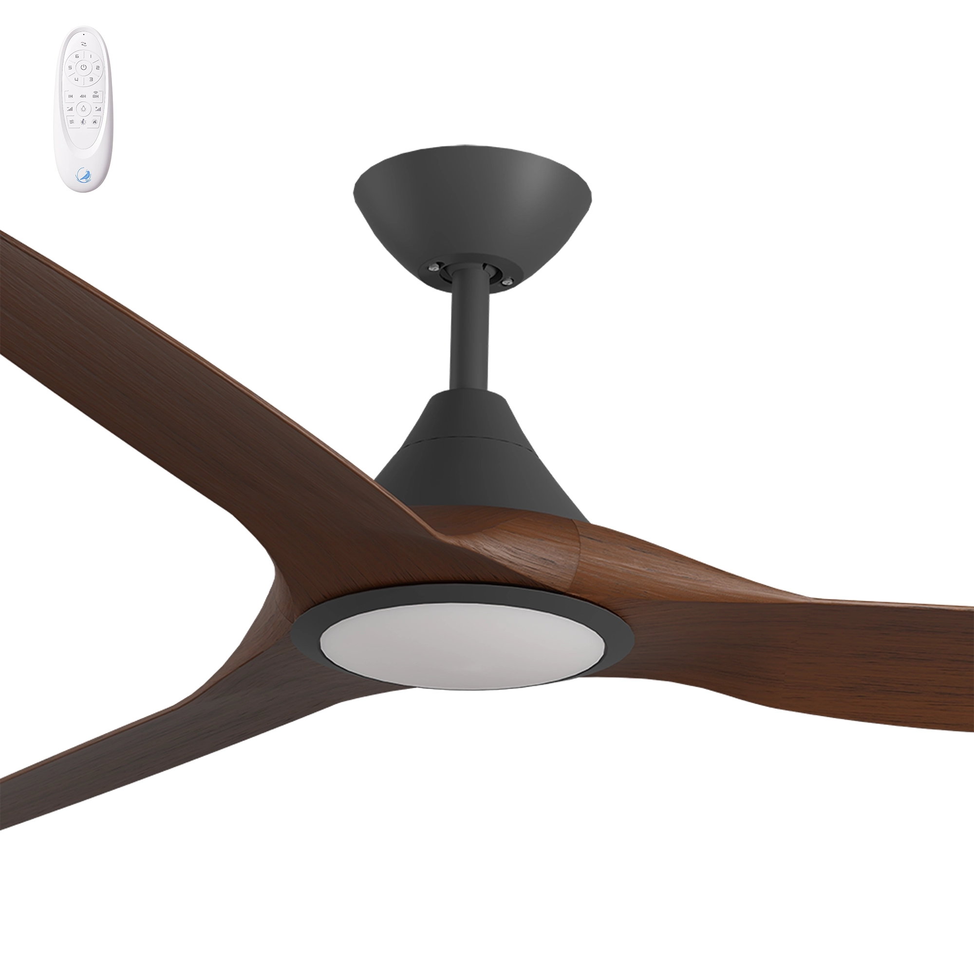 Calibo Smart CloudFan 60" (1520mm) ABS DC Ceiling Fan with 20W CCT LED Light and Remote