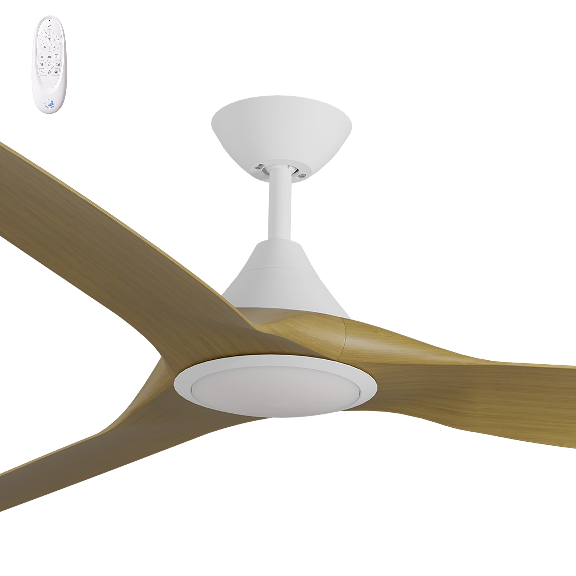 Calibo Smart CloudFan 72" (1830mm) ABS DC Ceiling Fan with 20W CCT LED Light and Remote
