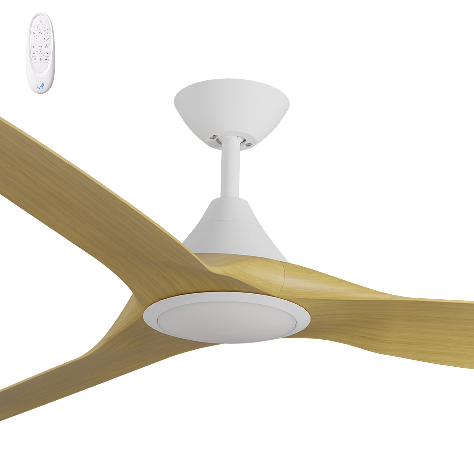 Calibo Smart CloudFan 72" (1830mm) ABS DC Ceiling Fan with 20W CCT LED Light and Remote