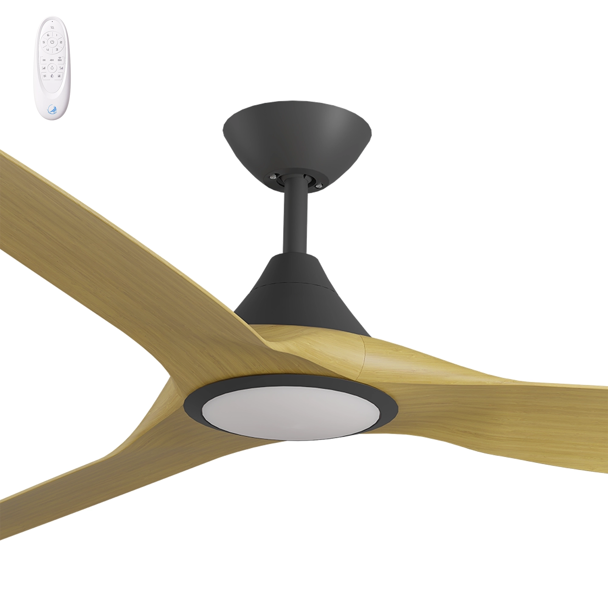 Calibo Smart CloudFan 72" (1830mm) ABS DC Ceiling Fan with 20W CCT LED Light and Remote