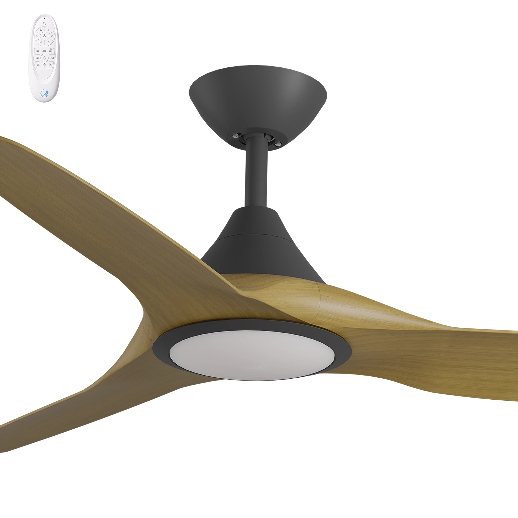 Calibo Smart CloudFan 48" (1220mm) ABS DC Ceiling Fan with 20W CCT LED Light and Remote