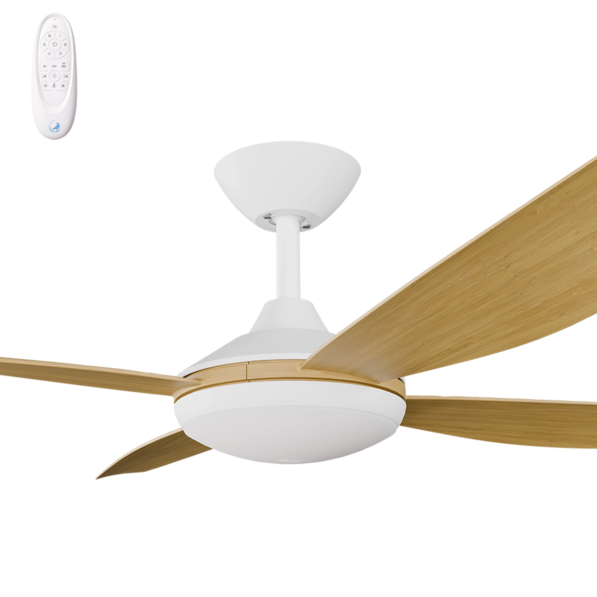 Calibo Vanga 56" DC Smart Ceiling Fan with LED Light and Remote Control