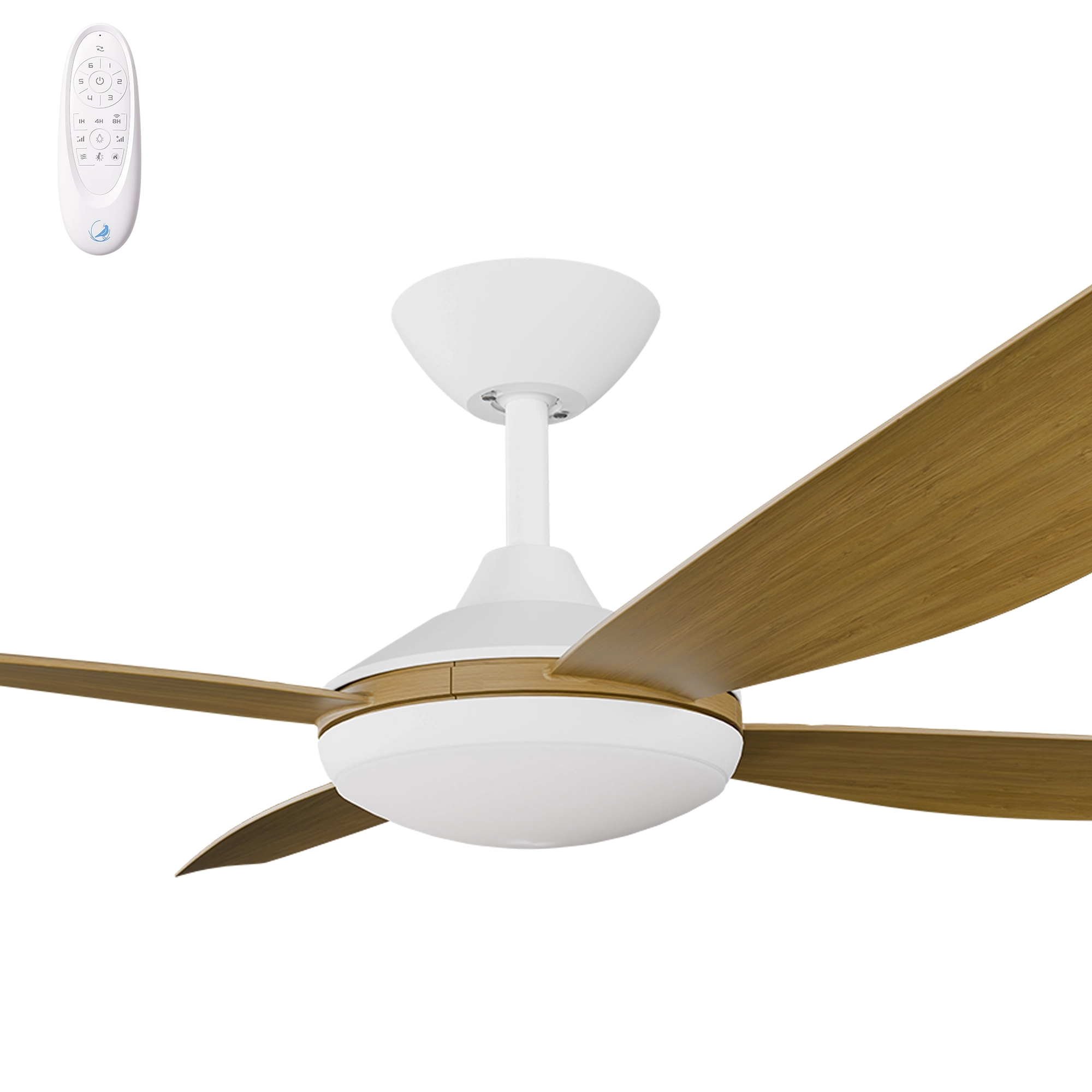 Calibo Vanga 56" DC Smart Ceiling Fan with LED Light and Remote Control