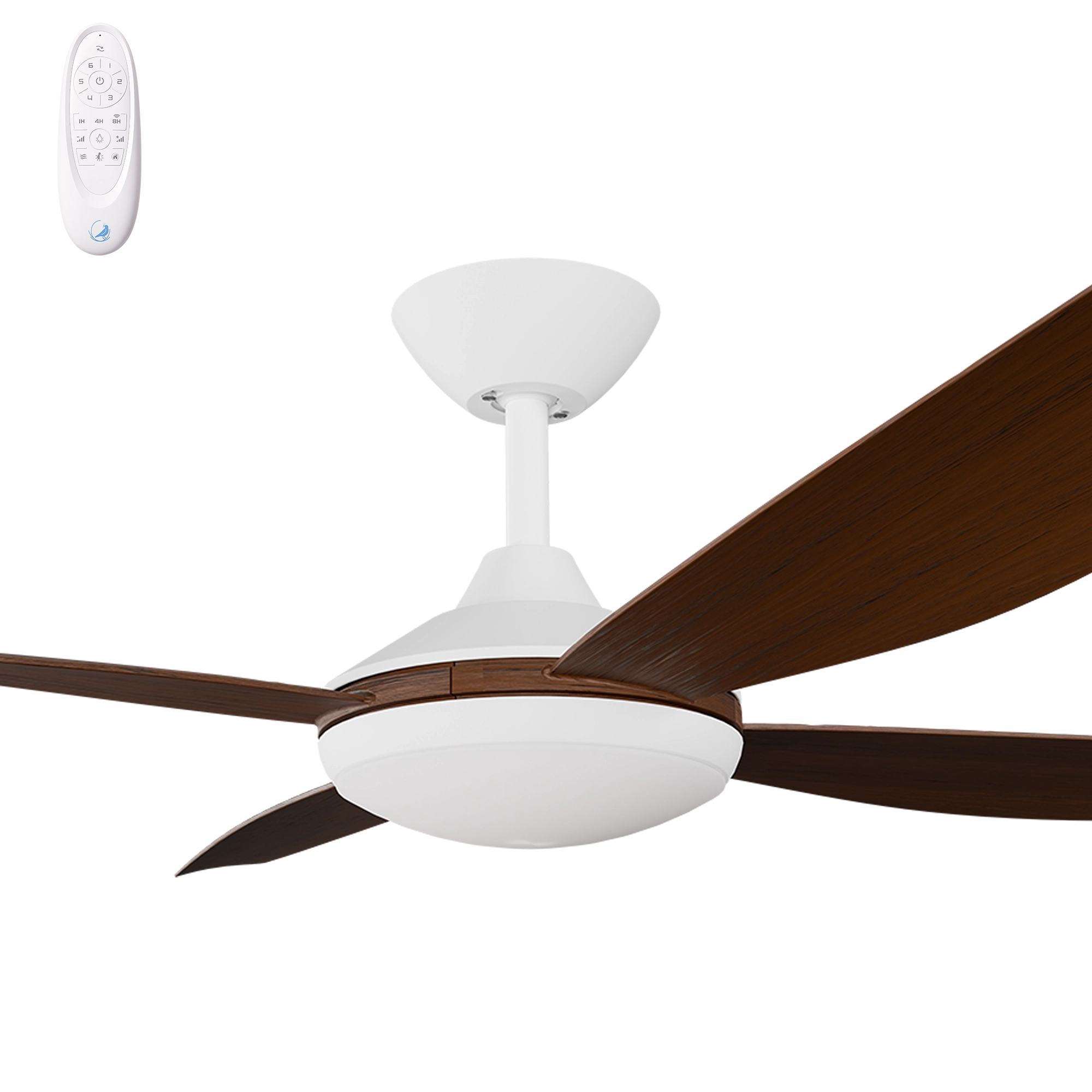 Calibo Vanga 56" DC Smart Ceiling Fan with LED Light and Remote Control