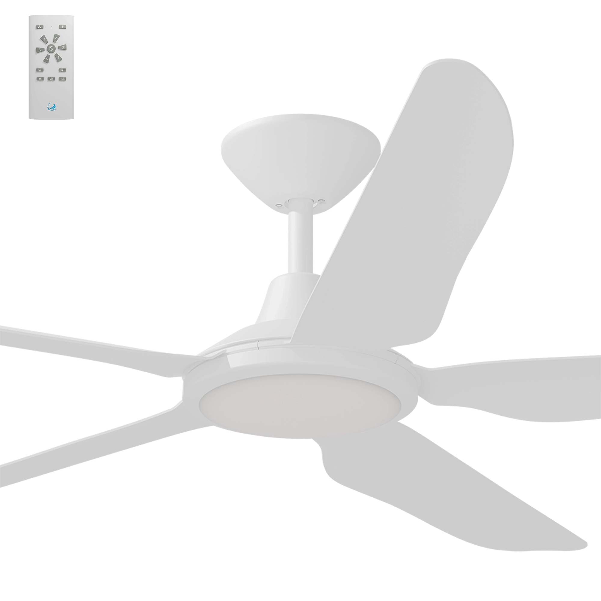 Calibo Storm 56" (1430mm) 5 Blade 18W Tricolour LED Light Indoor/Outdoor DC Ceiling Fan & Remote