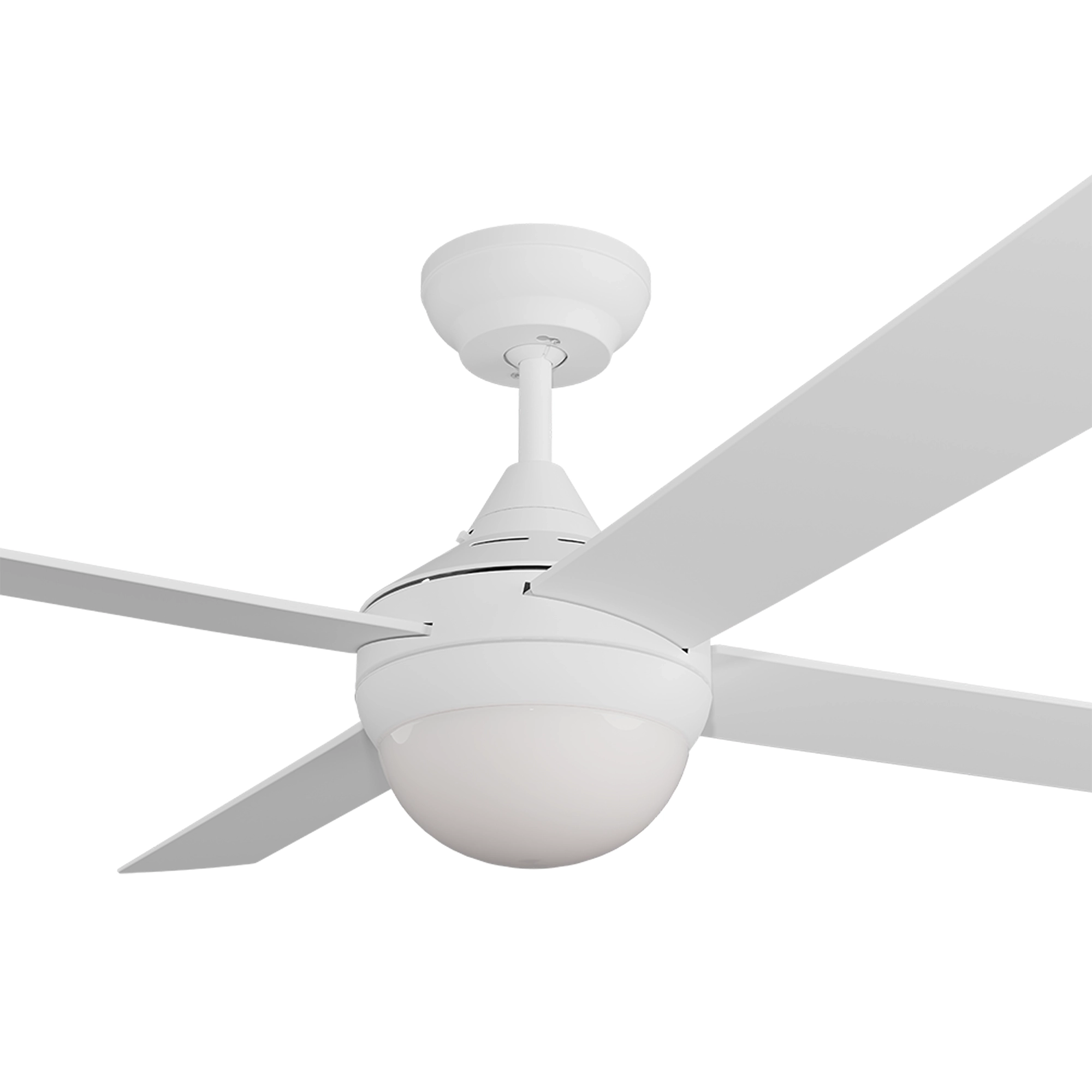 Calibo Heron 48" (1220mm) Indoor/Outdoor AC Ceiling Fan With E27 Light