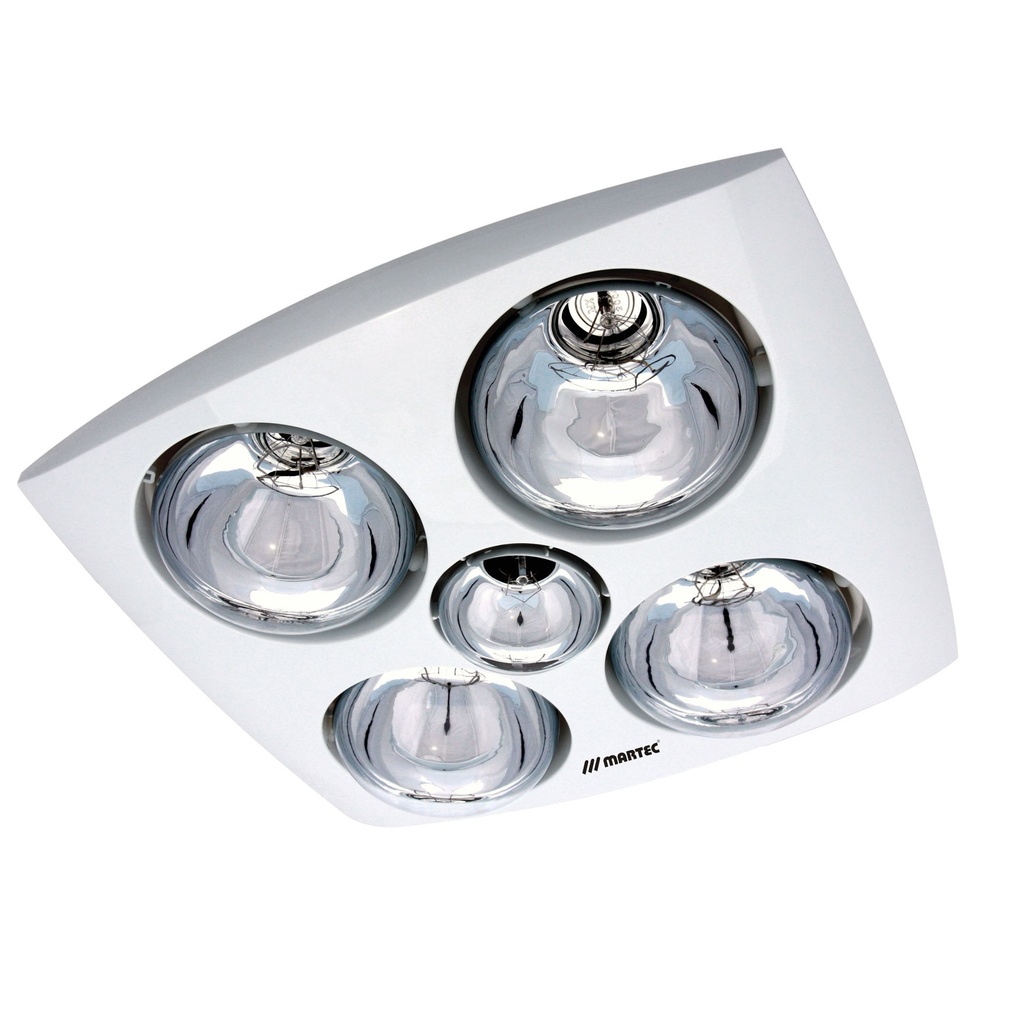 Martec Contour 4 3 in 1 Bathroom Heater, Exhaust Fan & LED Light
