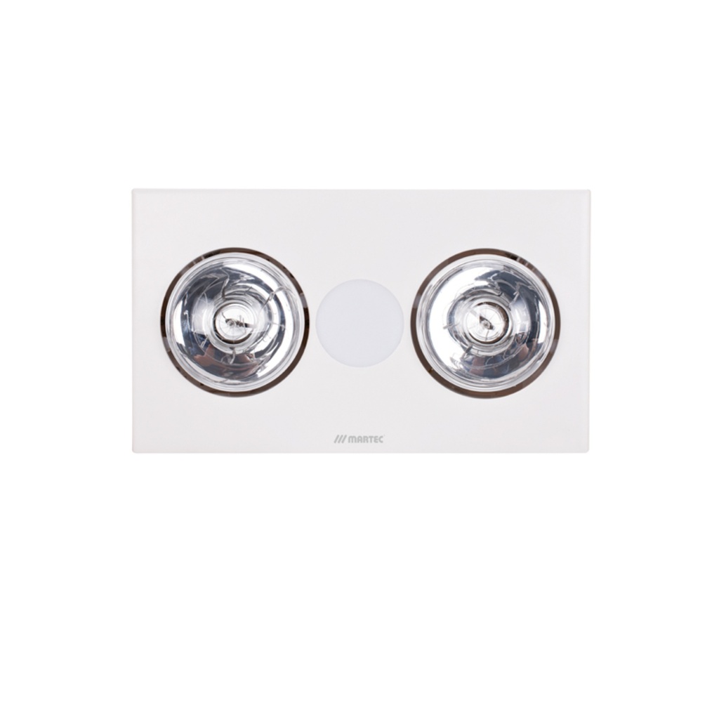 Martec Forme 2 3 in 1 Bathroom Heater, Exhaust Fan & LED Light