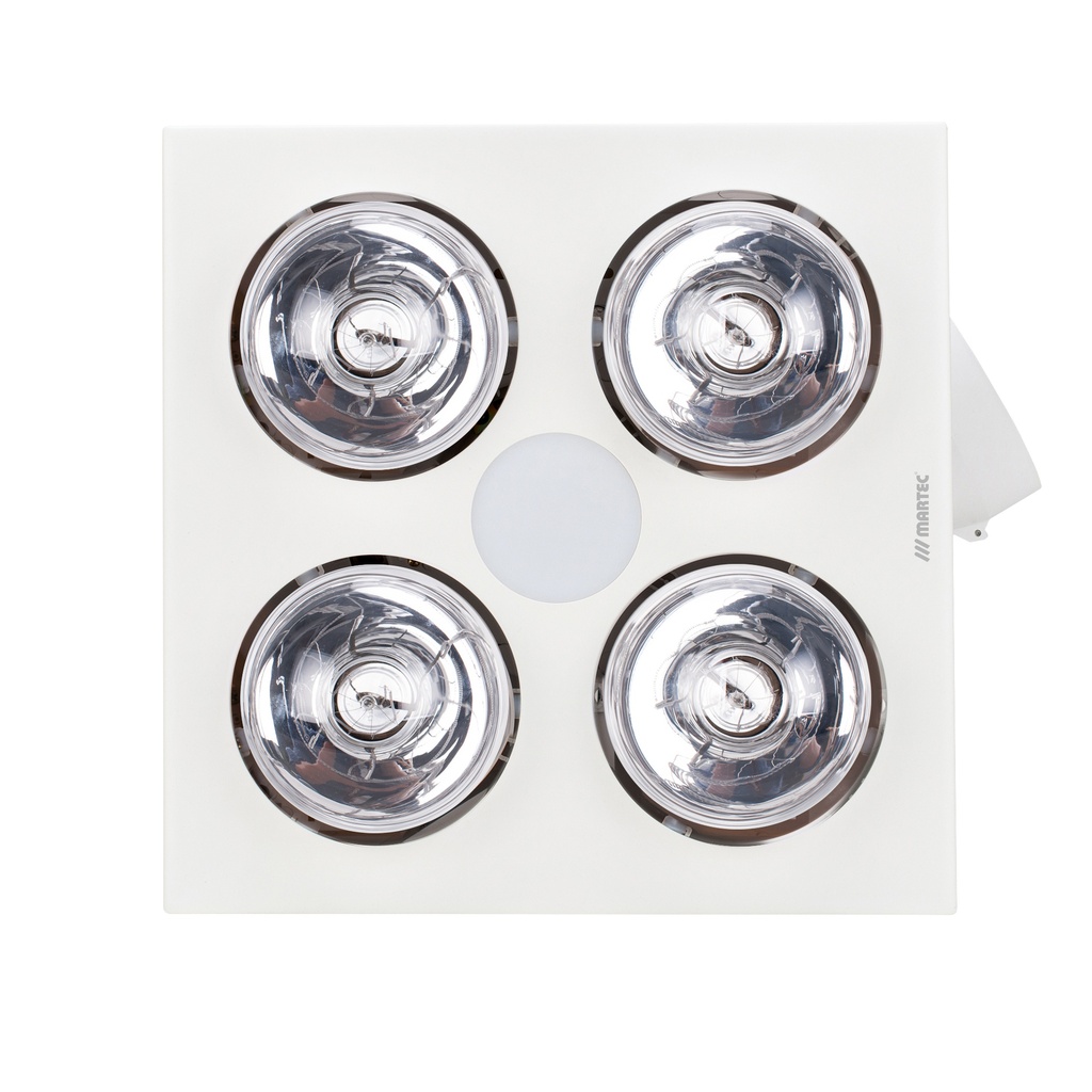 Martec Forme 4 3 in 1 Bathroom Heater, Exhaust Fan & LED Light