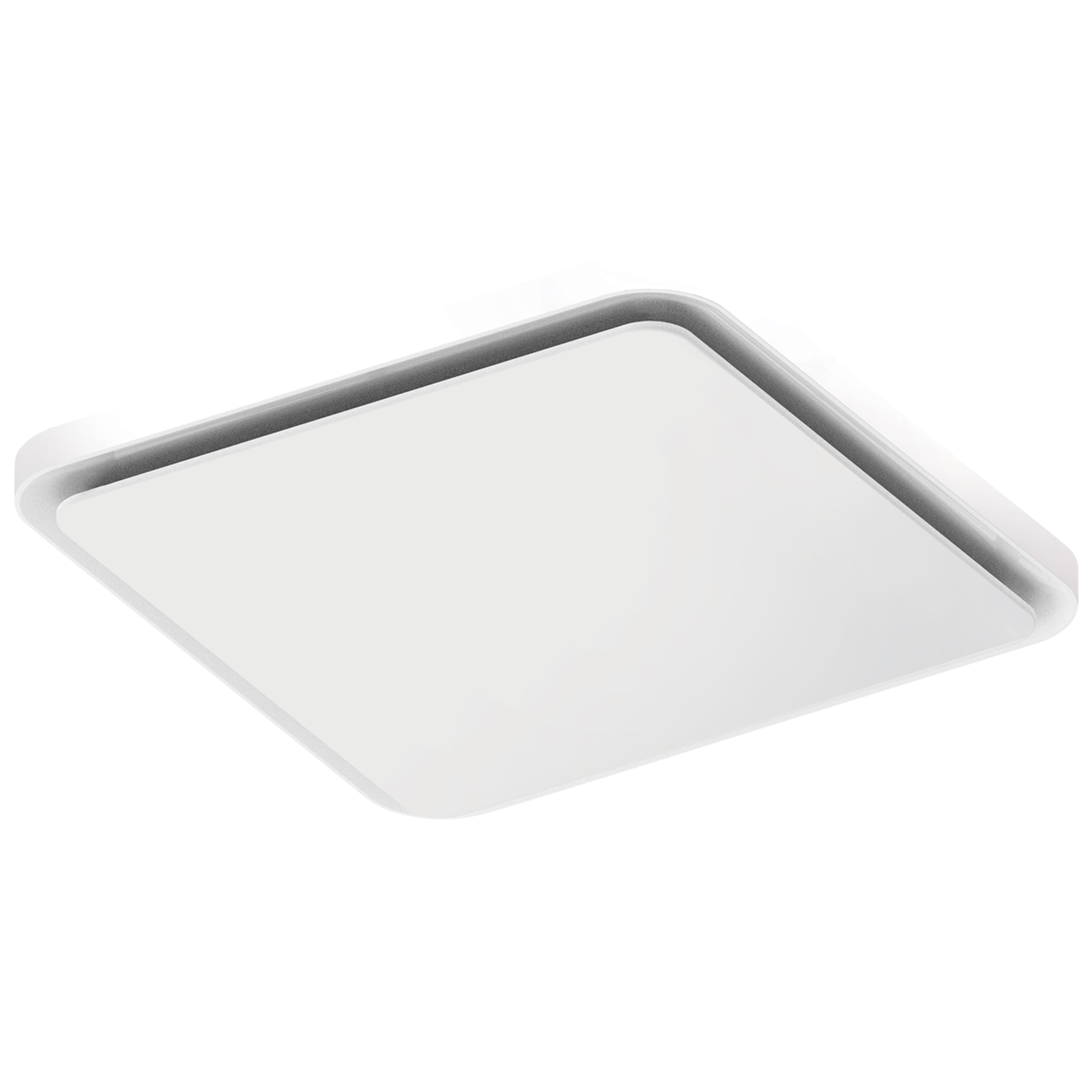 Martec White Saturn DIY Square Bathroom Exhaust Fan With Flex & Plug