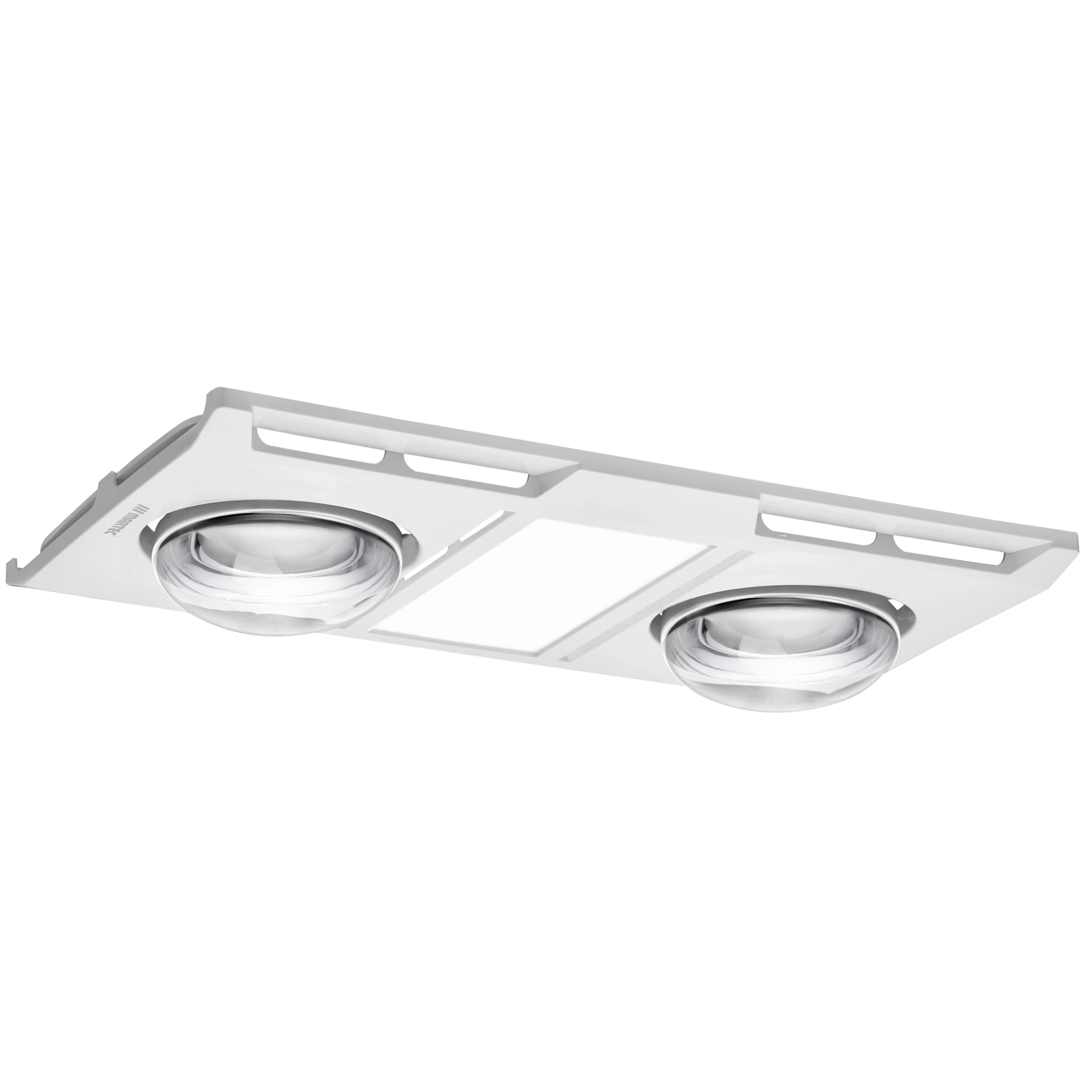 Martec Profile Panel 2 Bathroom 3 in 1 Exhaust Fan with LED Light and Heat