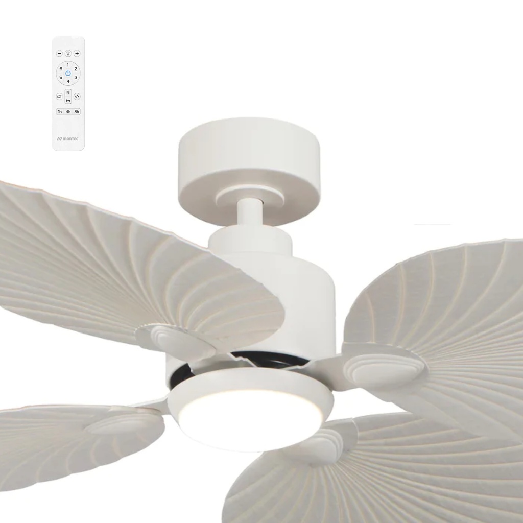 Martec Kingston 50" Smart DC Ceiling Fan with 20W CCT LED Light and Remote