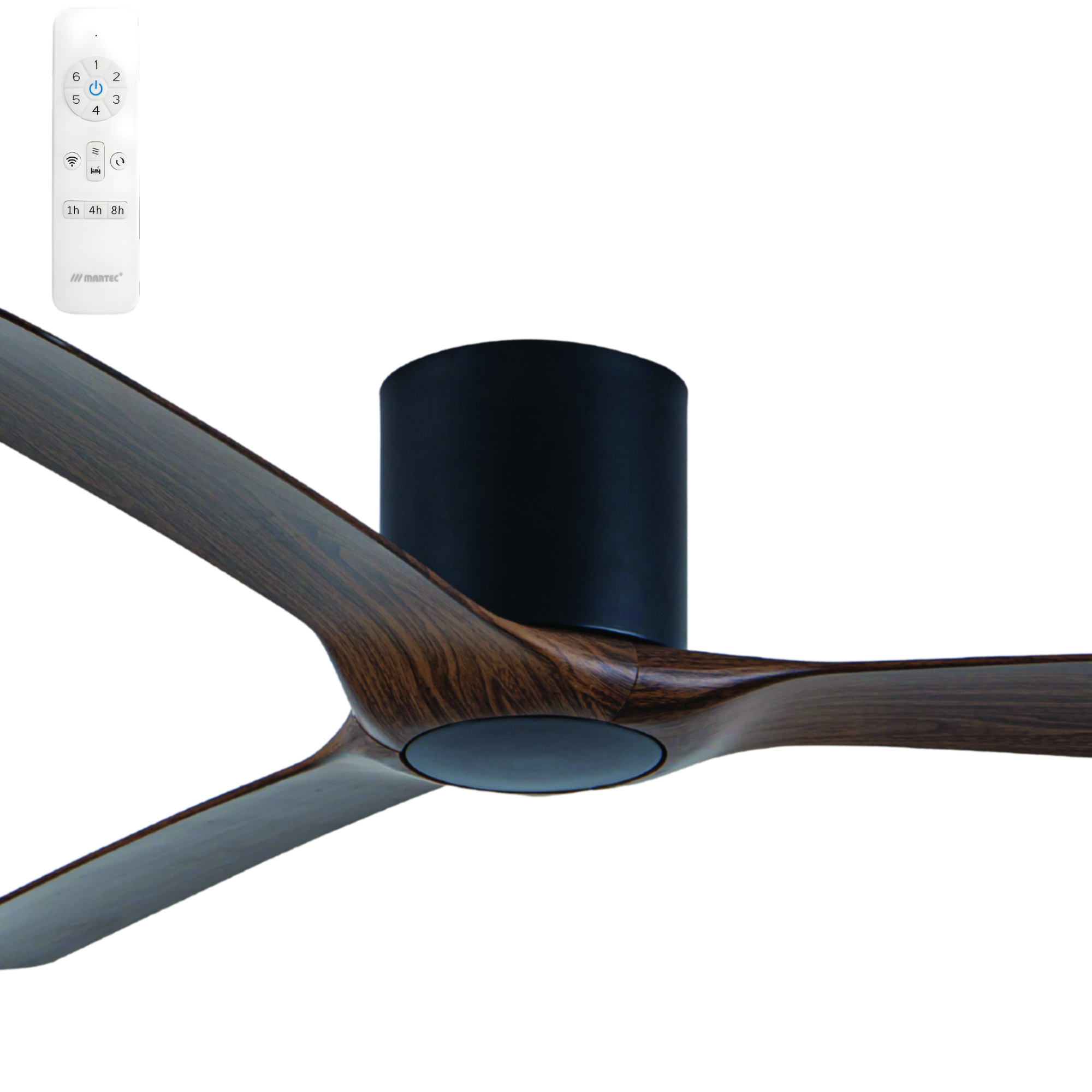 Martec Fresno 52" DC Smart Hugger Ceiling Fan with WiFi Remote