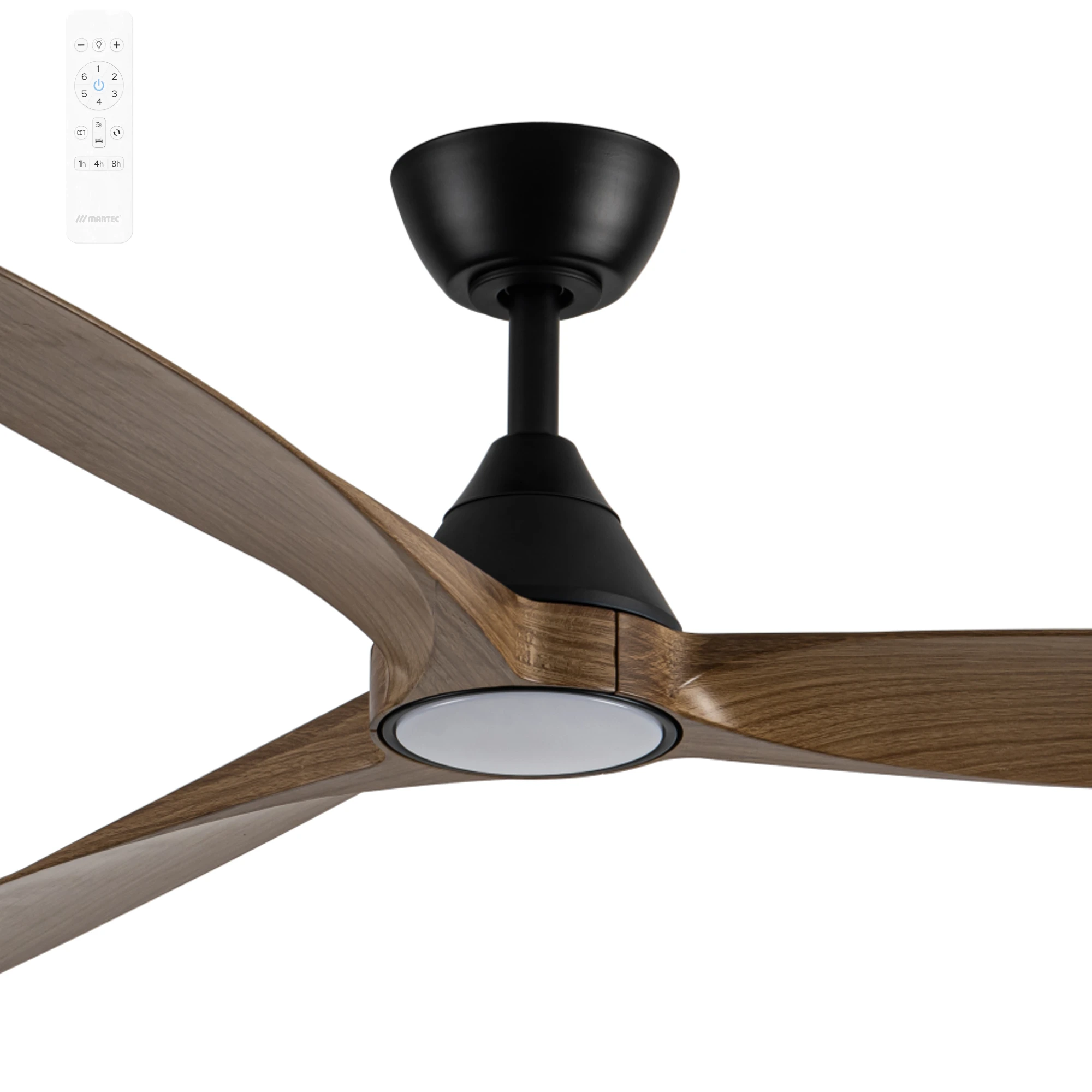 Martec Seaforth 56" DC Smart Ceiling Fan with 16W Dimmable LED Light and Remote Control