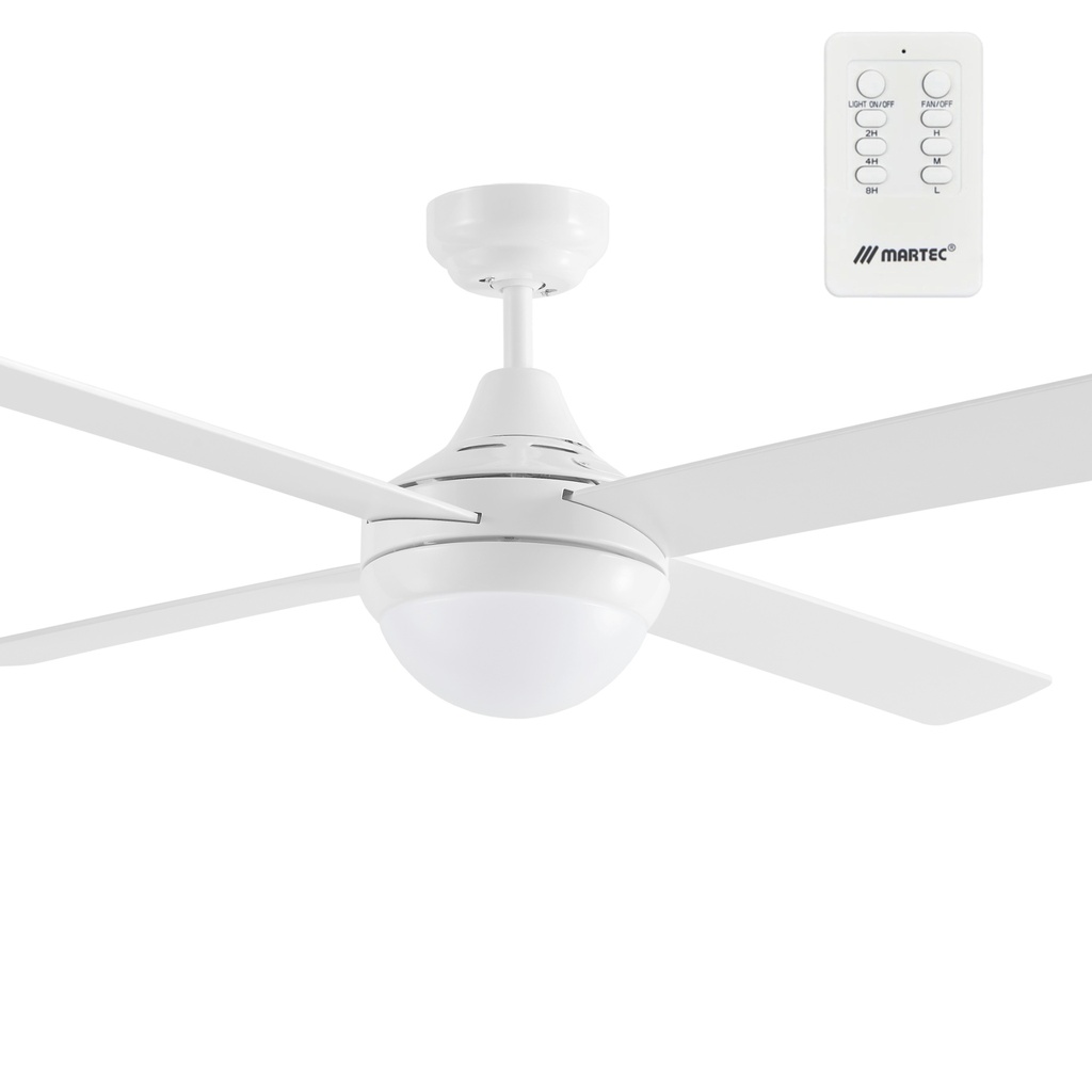 Martec Link 48" Ceiling Fan with 2 x E27 Light and Remote