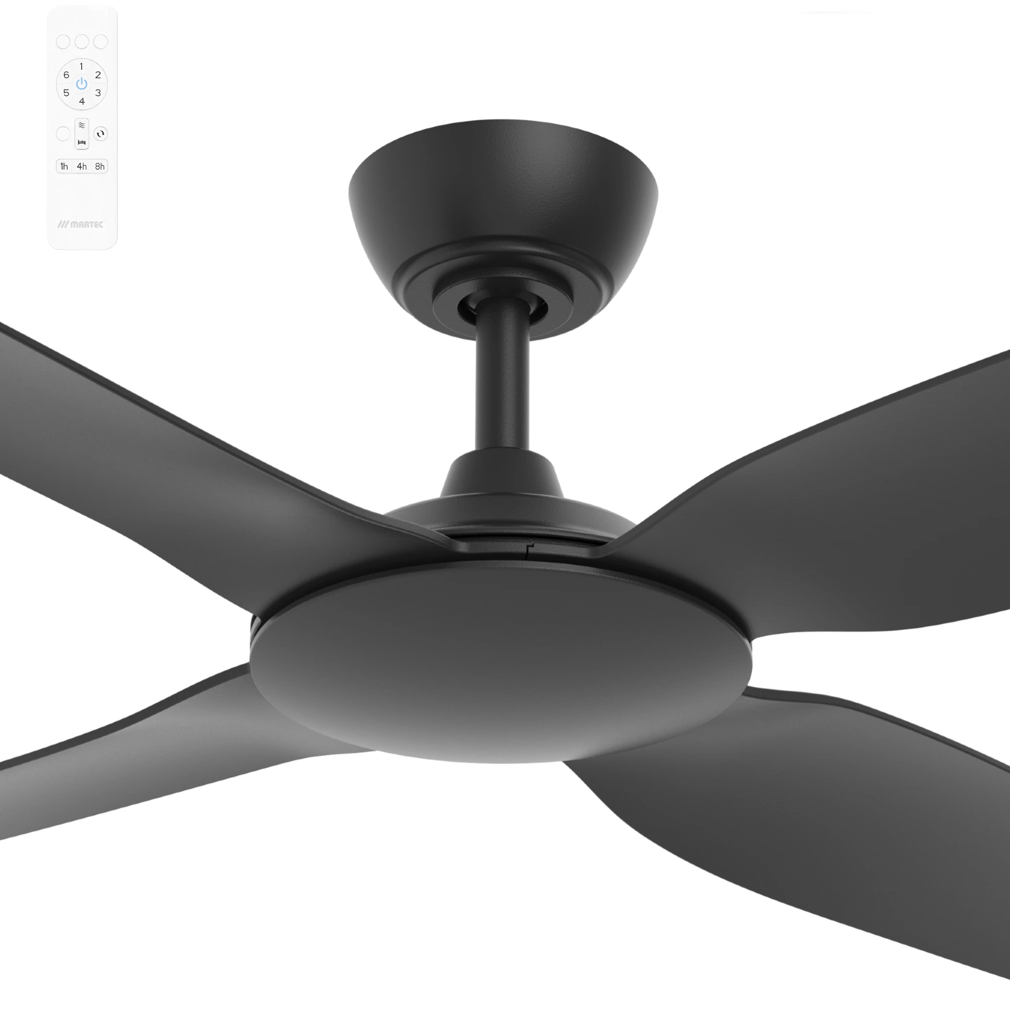 Martec Viper 4 Blade 48" DC Smart WiFi Ceiling Fan with Remote Control