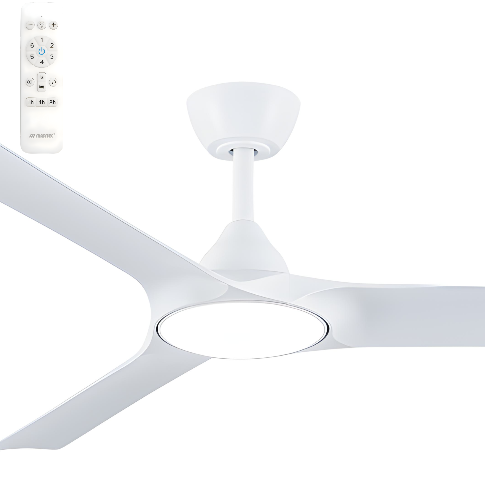 Martec Alpine 52" DC Smart Ceiling Fan with LED Light and WiFi Remote