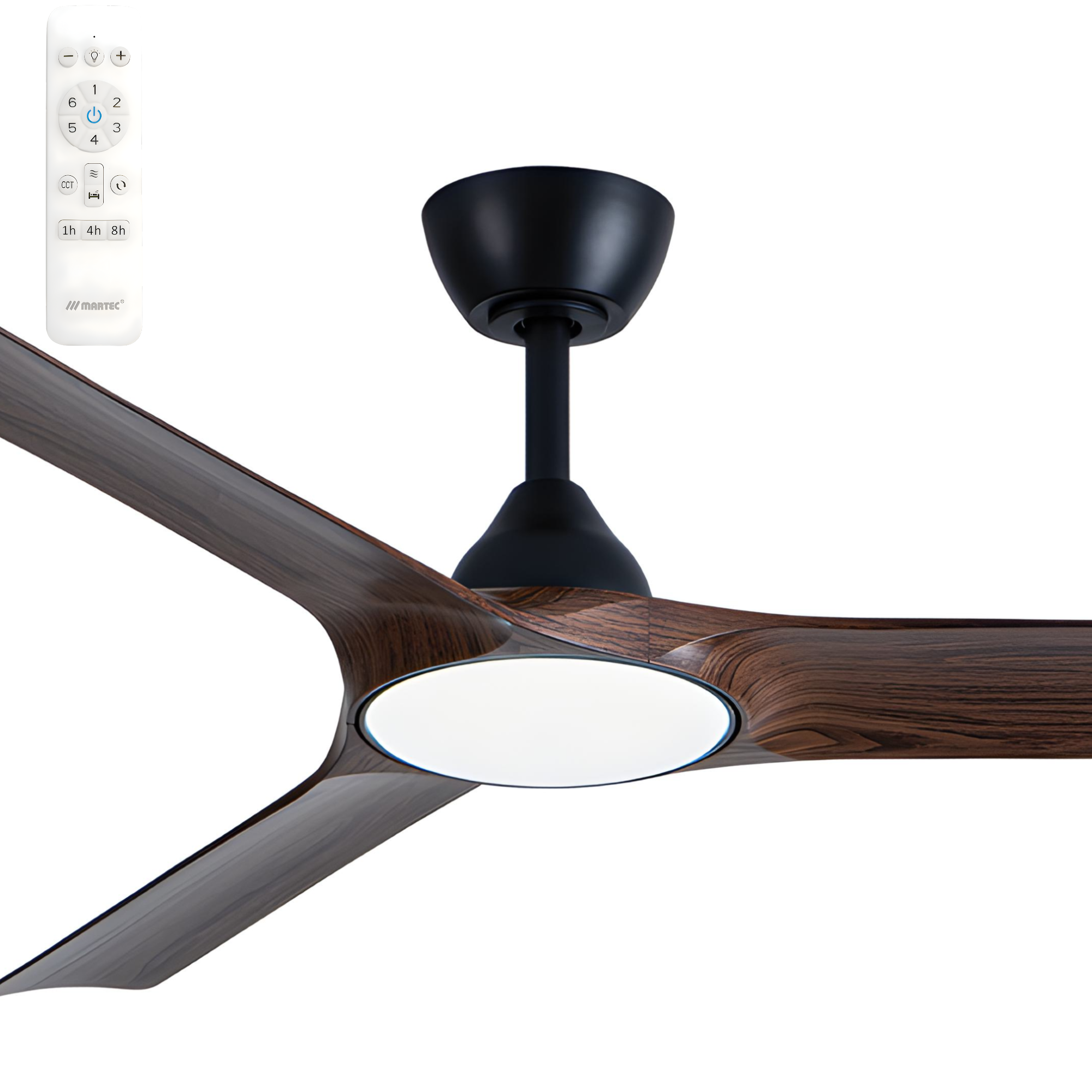 Martec Alpine 52" DC Smart Ceiling Fan with LED Light and WiFi Remote