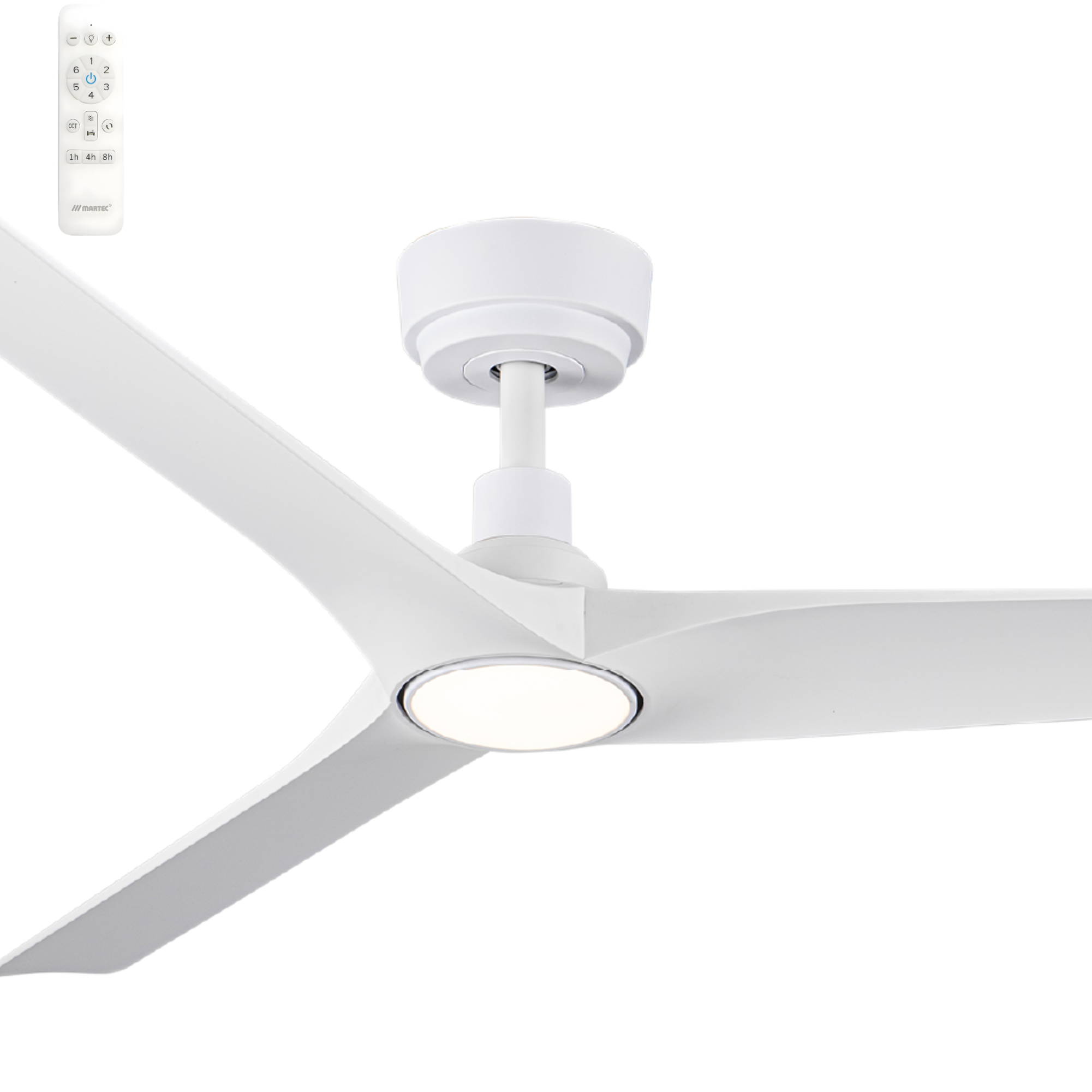 Martec Cordoba 52" DC Smart Ceiling Fan with LED Light and WiFi Remote