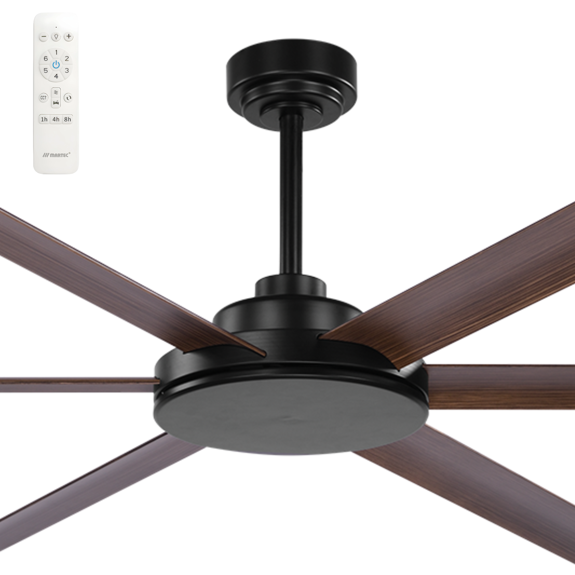 Martec Albatross II Extra Large 84" Industrial DC Smart Ceiling Fan with WiFi Remote