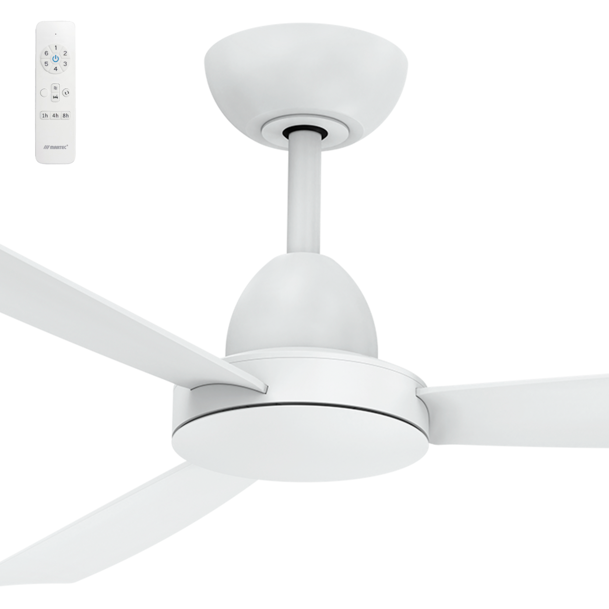 Martec Zorro 48" DC Ceiling Fans with Remote Control