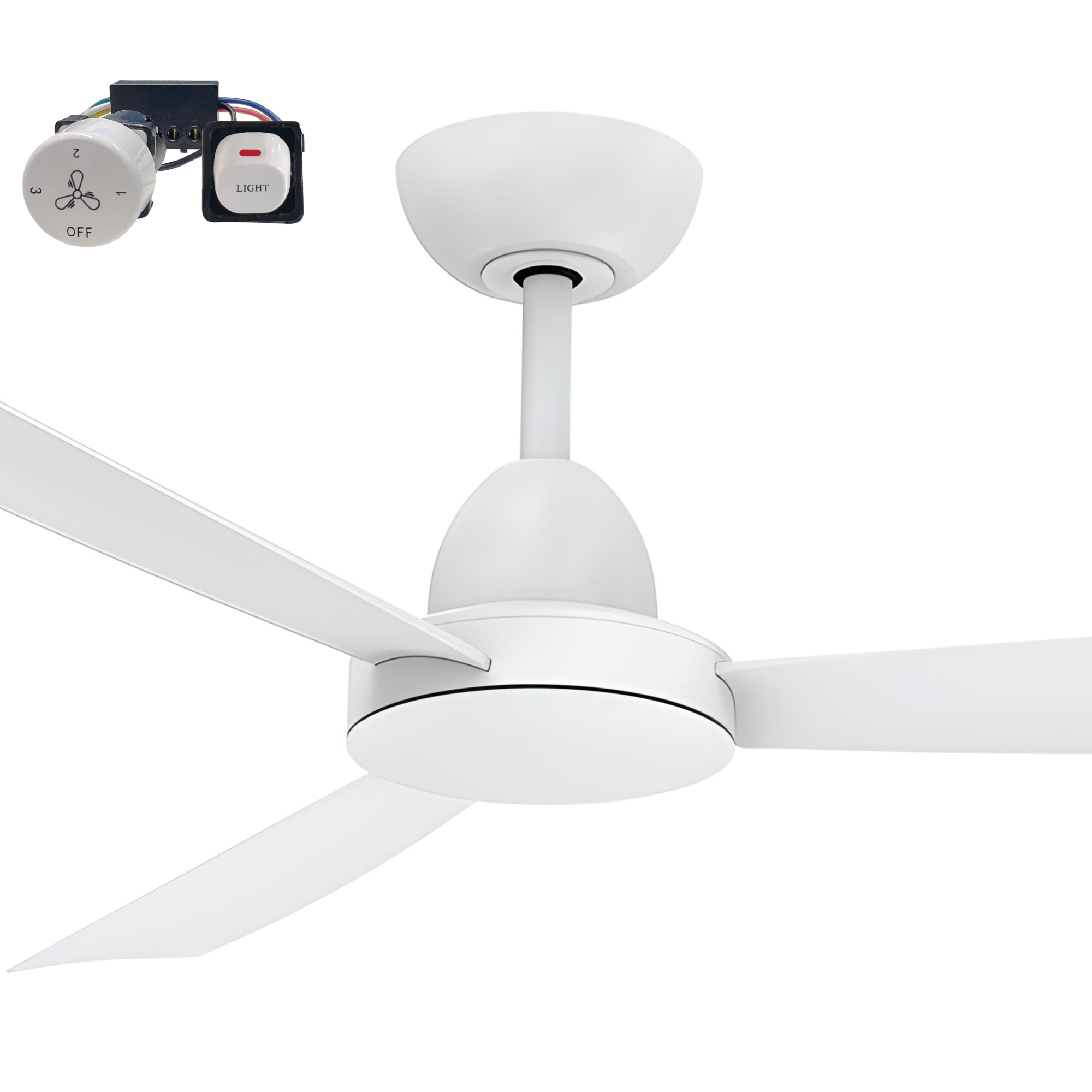 Martec Legend 48" DC Ceiling Fan with Wall Control