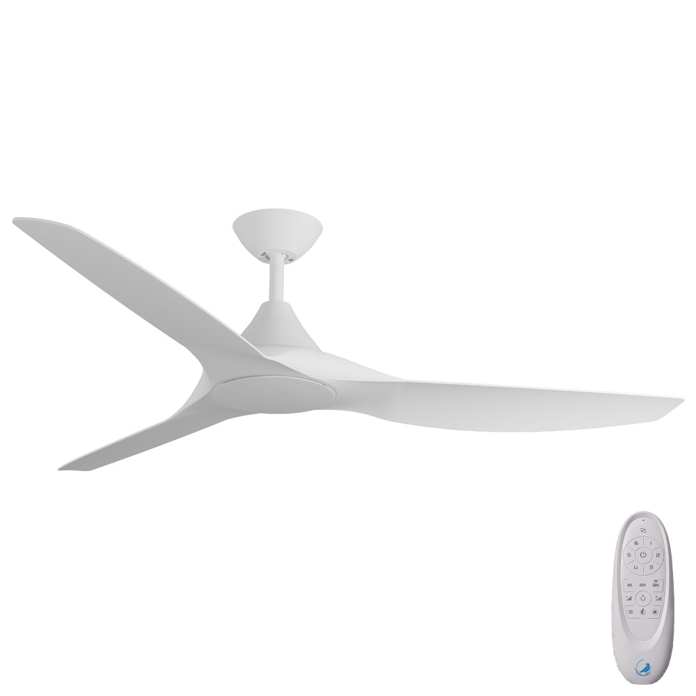 [W-CFADCF25WH-WH] Calibo CloudFan SMART DC Ceiling Fan with Remote- White 60″