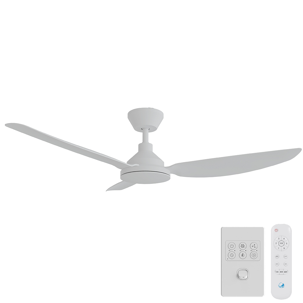 [CFADSO13WH] Sora DC Ceiling Fan by Calibo – White 52″