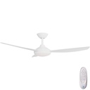 Condor DC SMART Ceiling Fan by Calibo with LED Light – White 52″